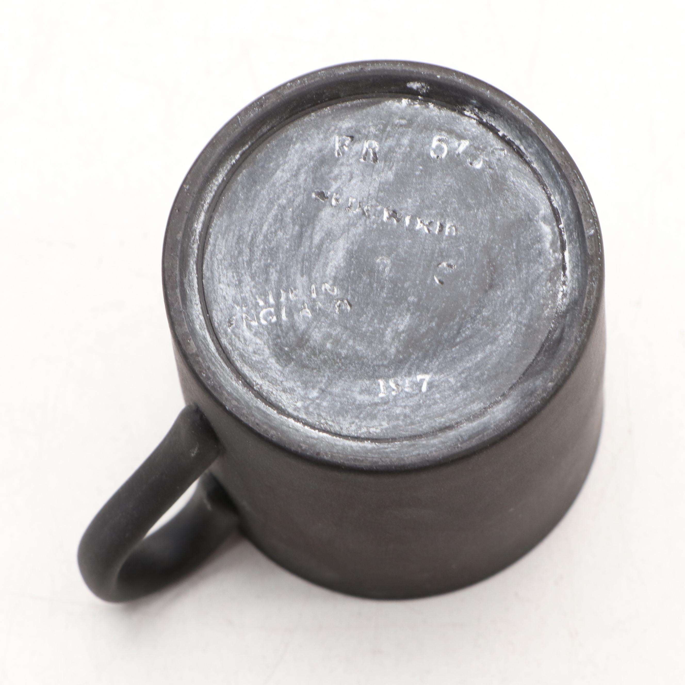 Wedgwood Black Basalt Teacups, Saucers and Other Ceramic Tableware