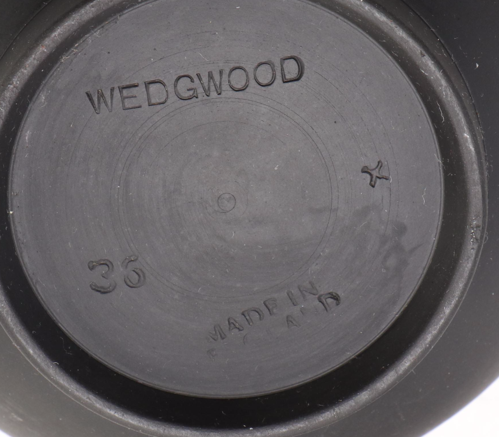 Wedgwood Black Basalt Teacups, Saucers and Other Ceramic Tableware