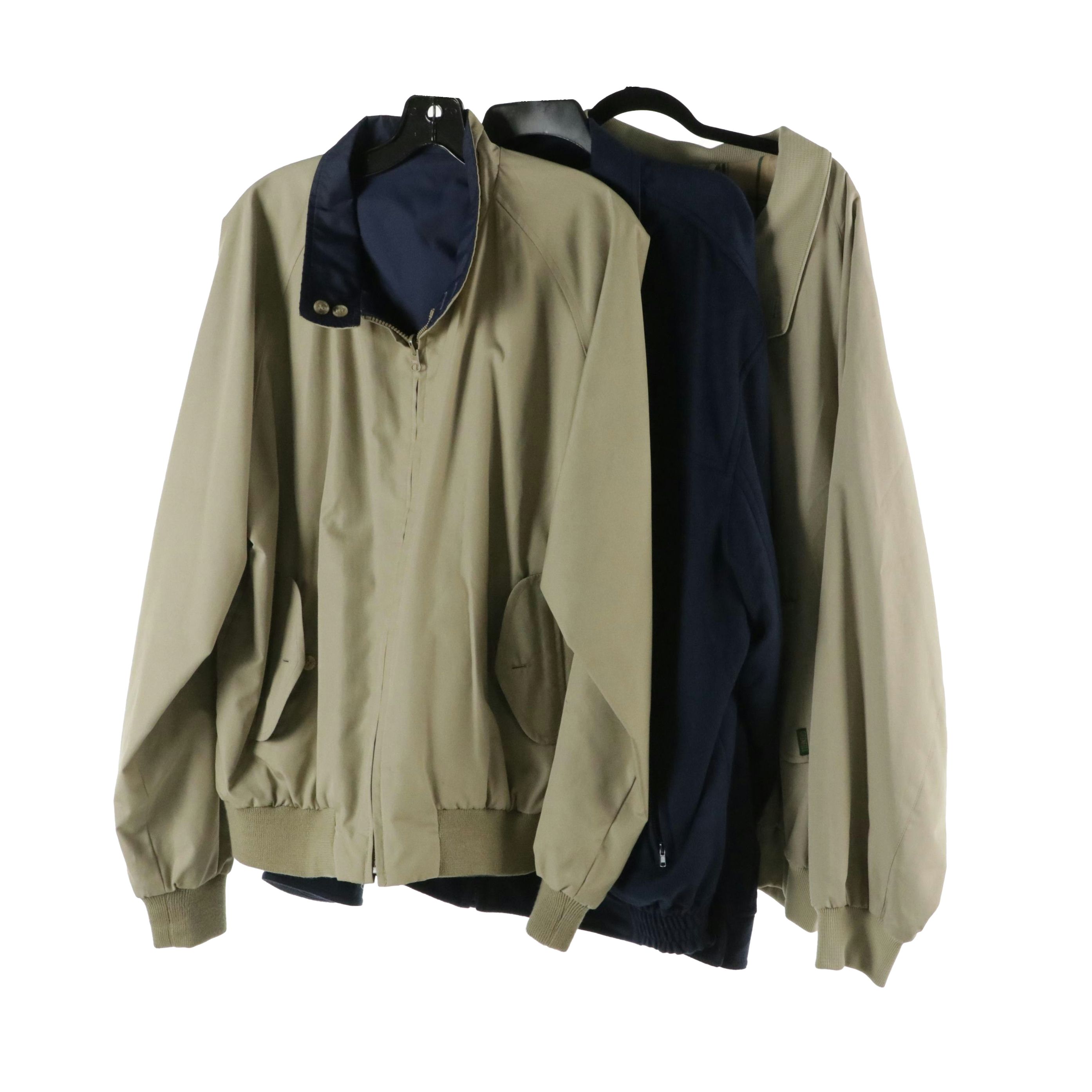 Men's Grenfell Zip Jacket, Lands' End and Other Reversible Zip Jackets
