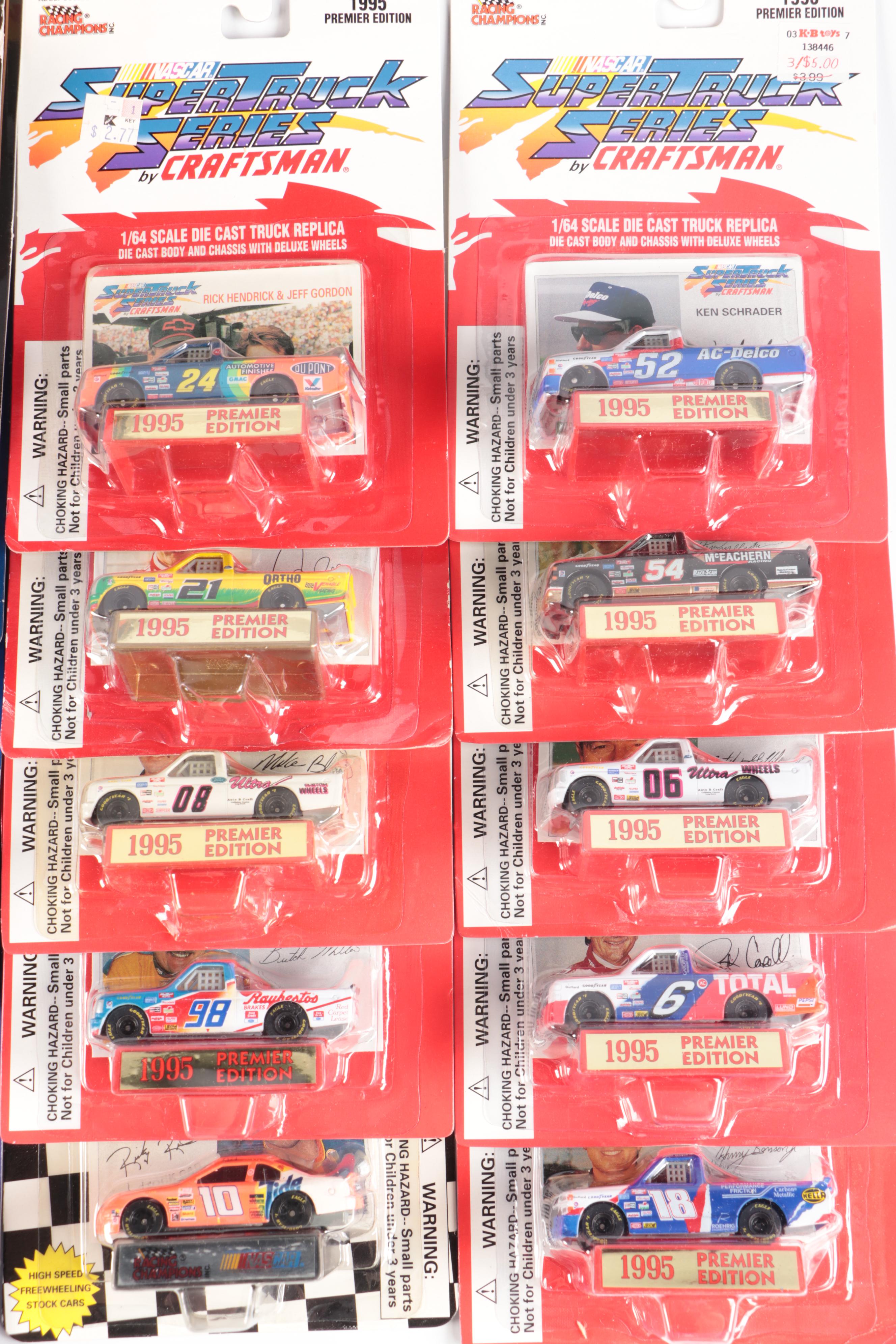 NASCAR "Dodge Viper GTS," "Backyard 400," and Other Racing Memorabilia