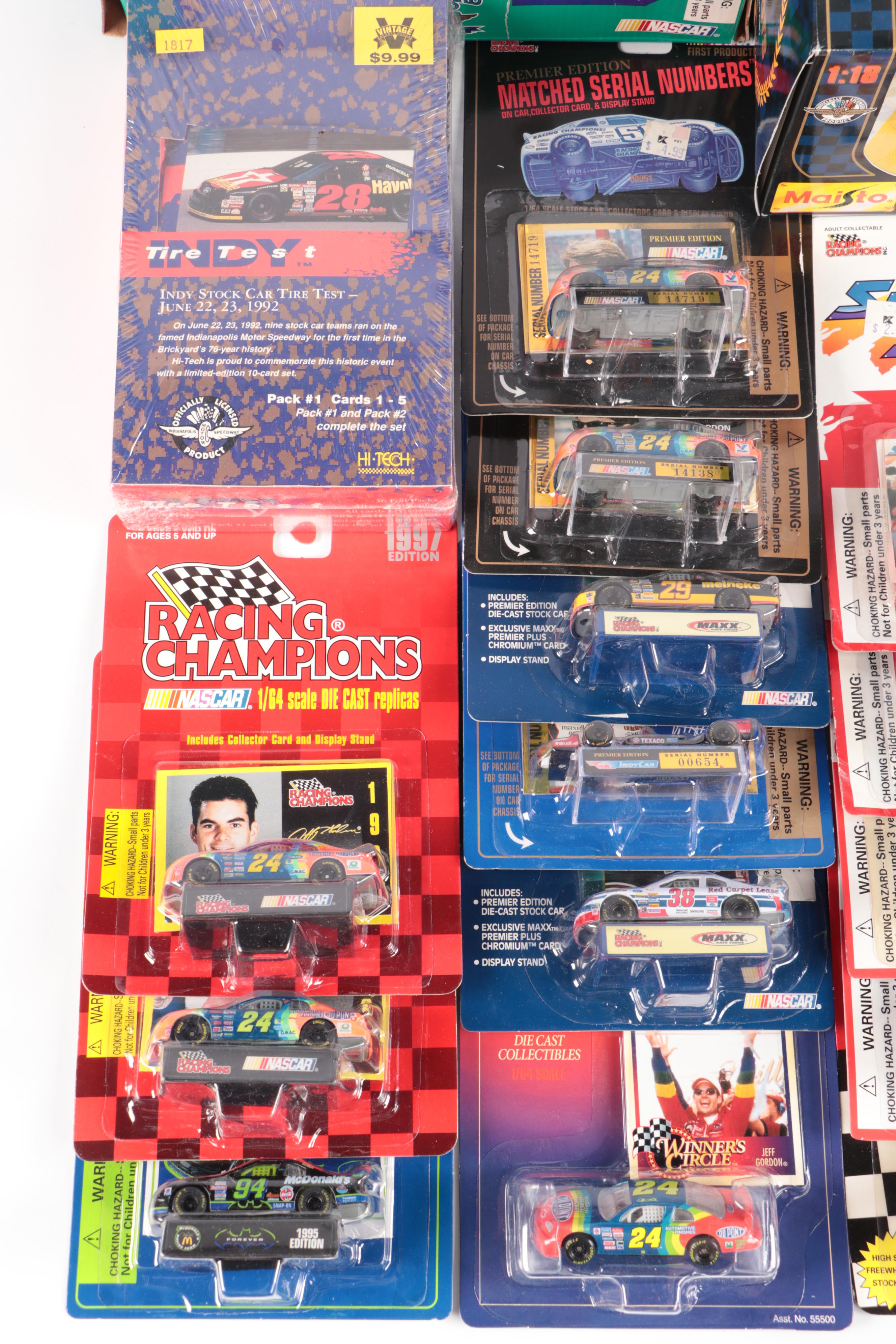 NASCAR "Dodge Viper GTS," "Backyard 400," and Other Racing Memorabilia
