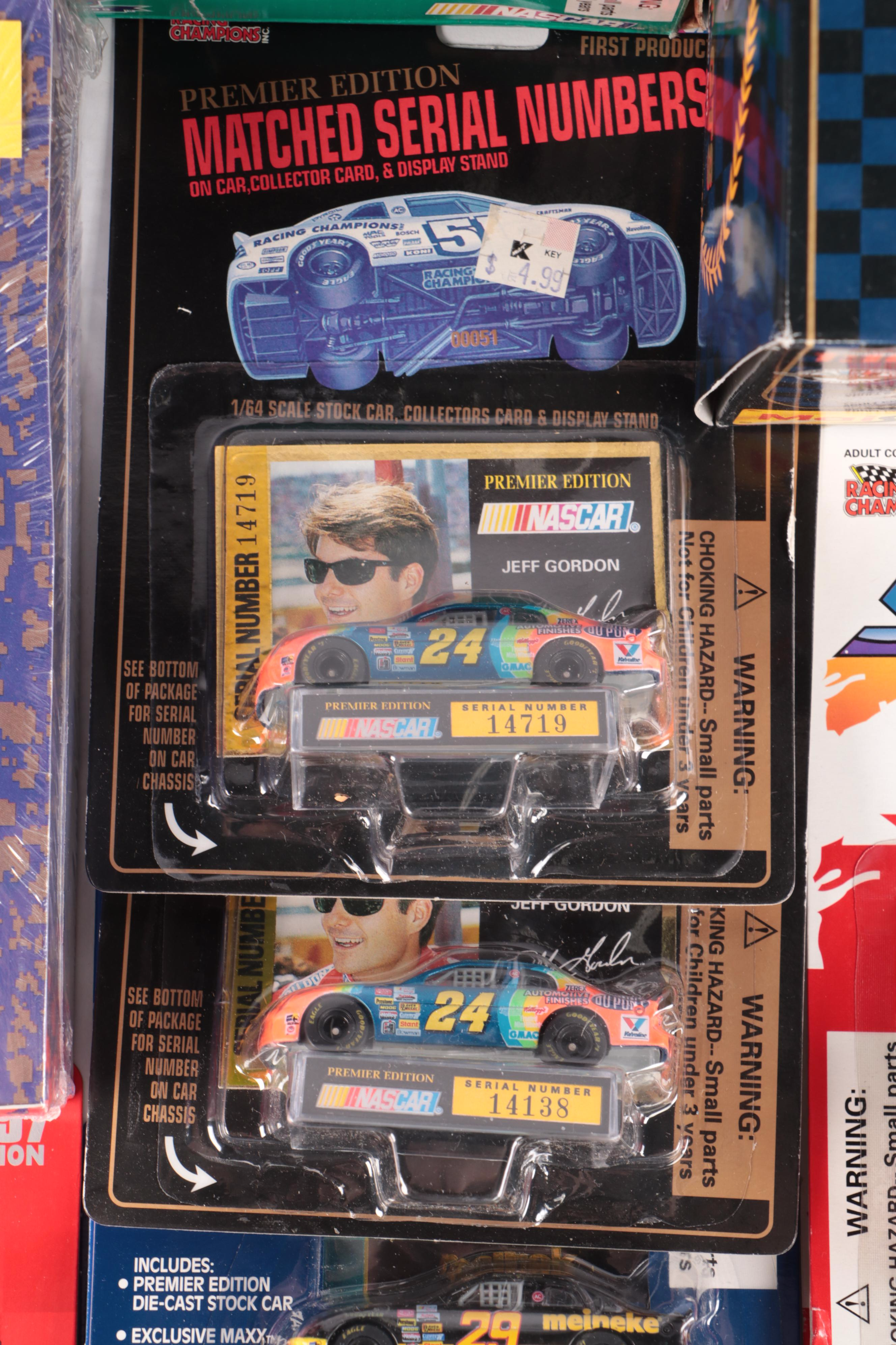 NASCAR "Dodge Viper GTS," "Backyard 400," and Other Racing Memorabilia