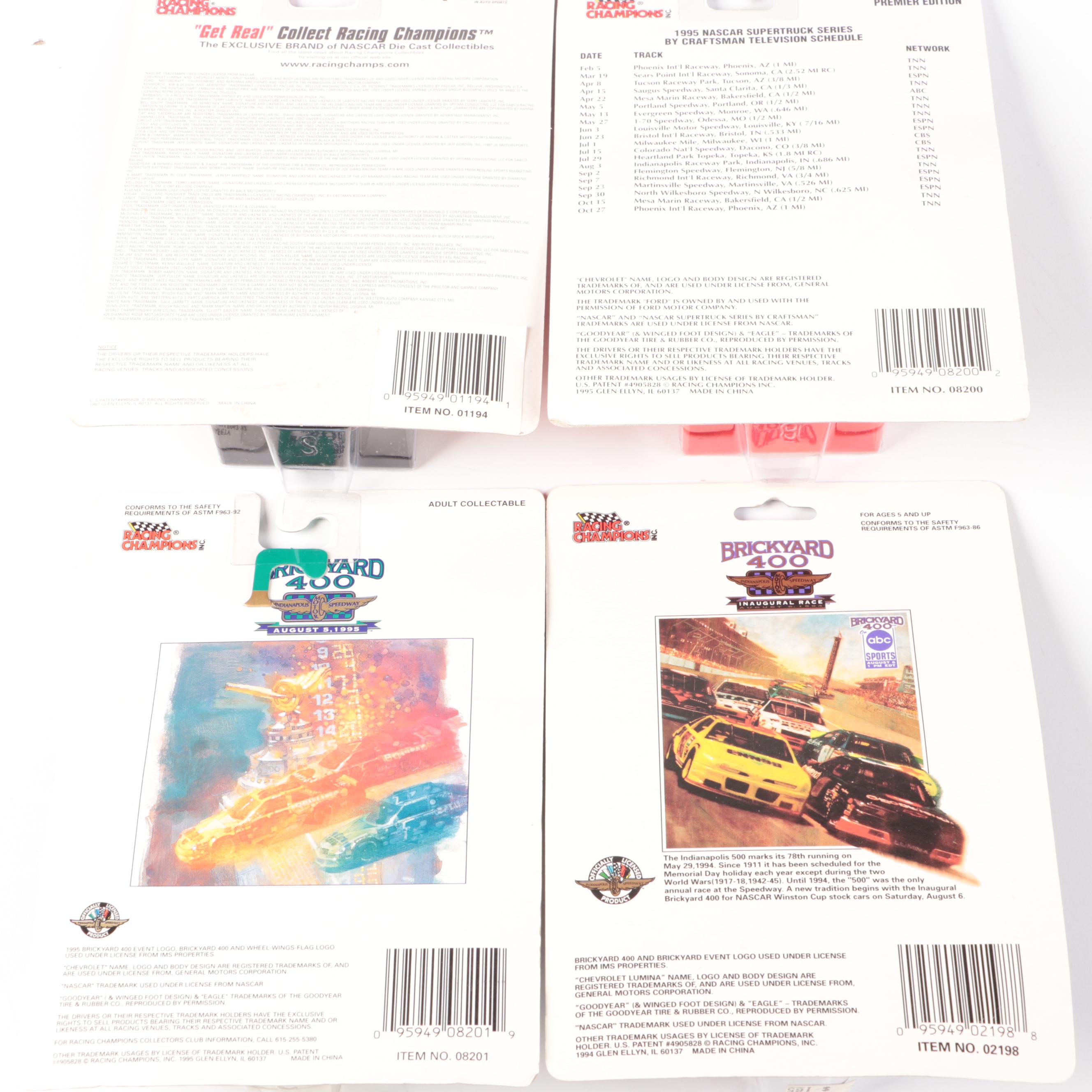 NASCAR "Dodge Viper GTS," "Backyard 400," and Other Racing Memorabilia