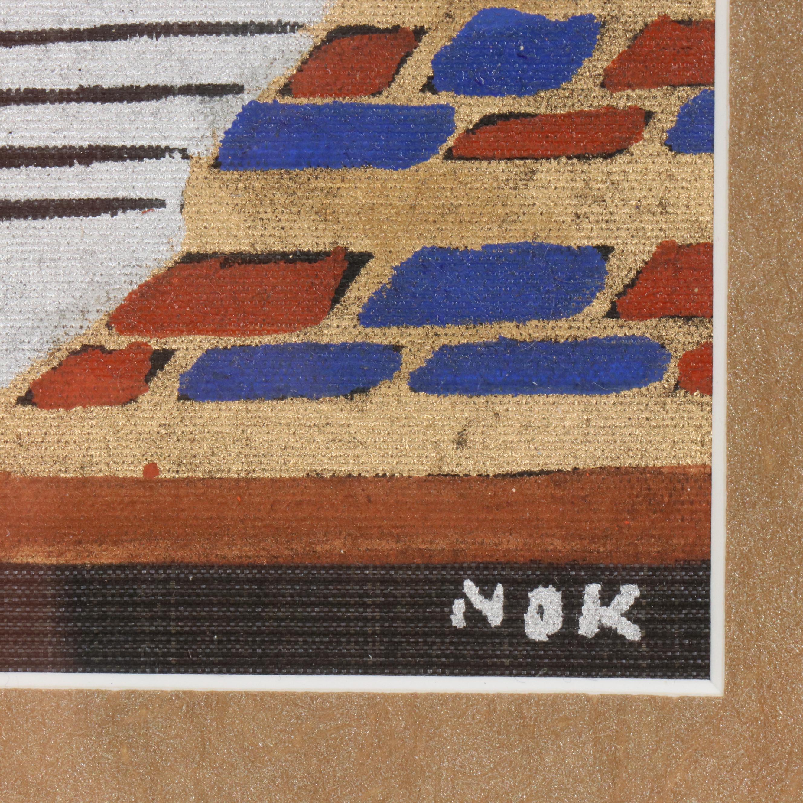 Screenprinted Fabric Panels of Thai Deities