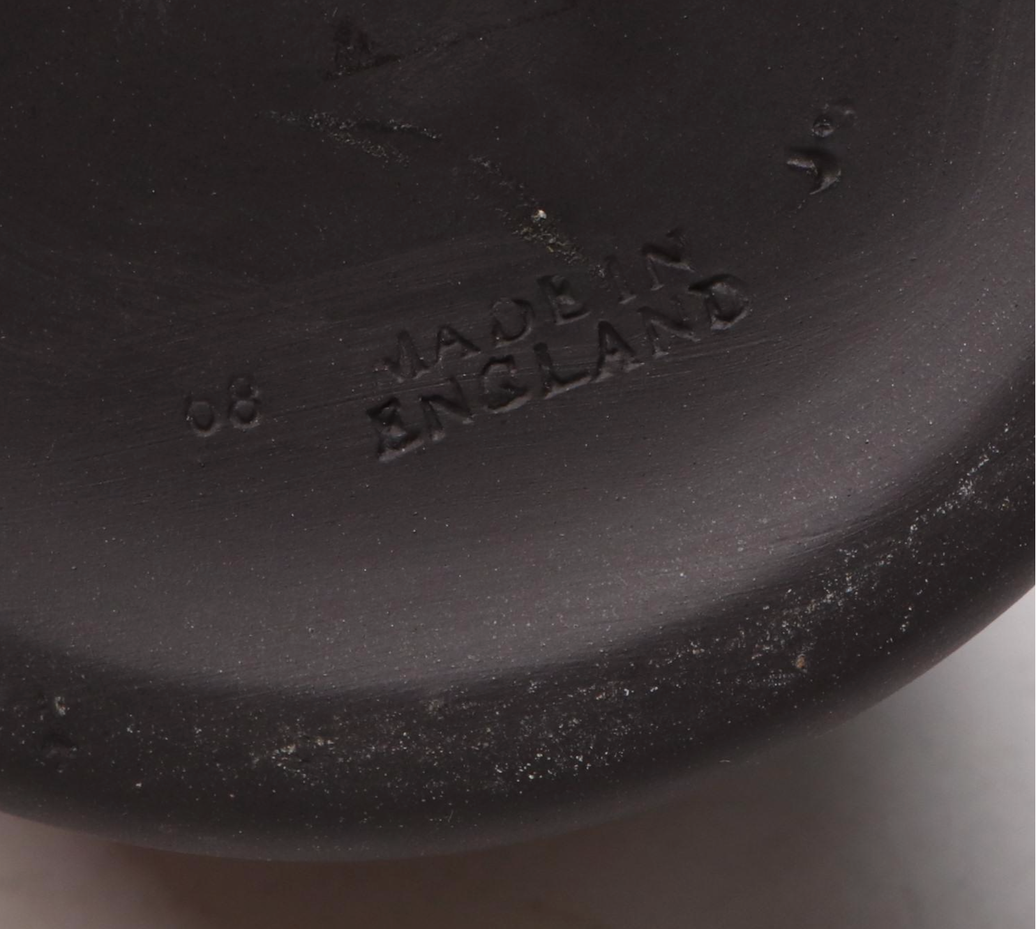 Wedgwood Black Jasperware Vase and Lidded Vessels