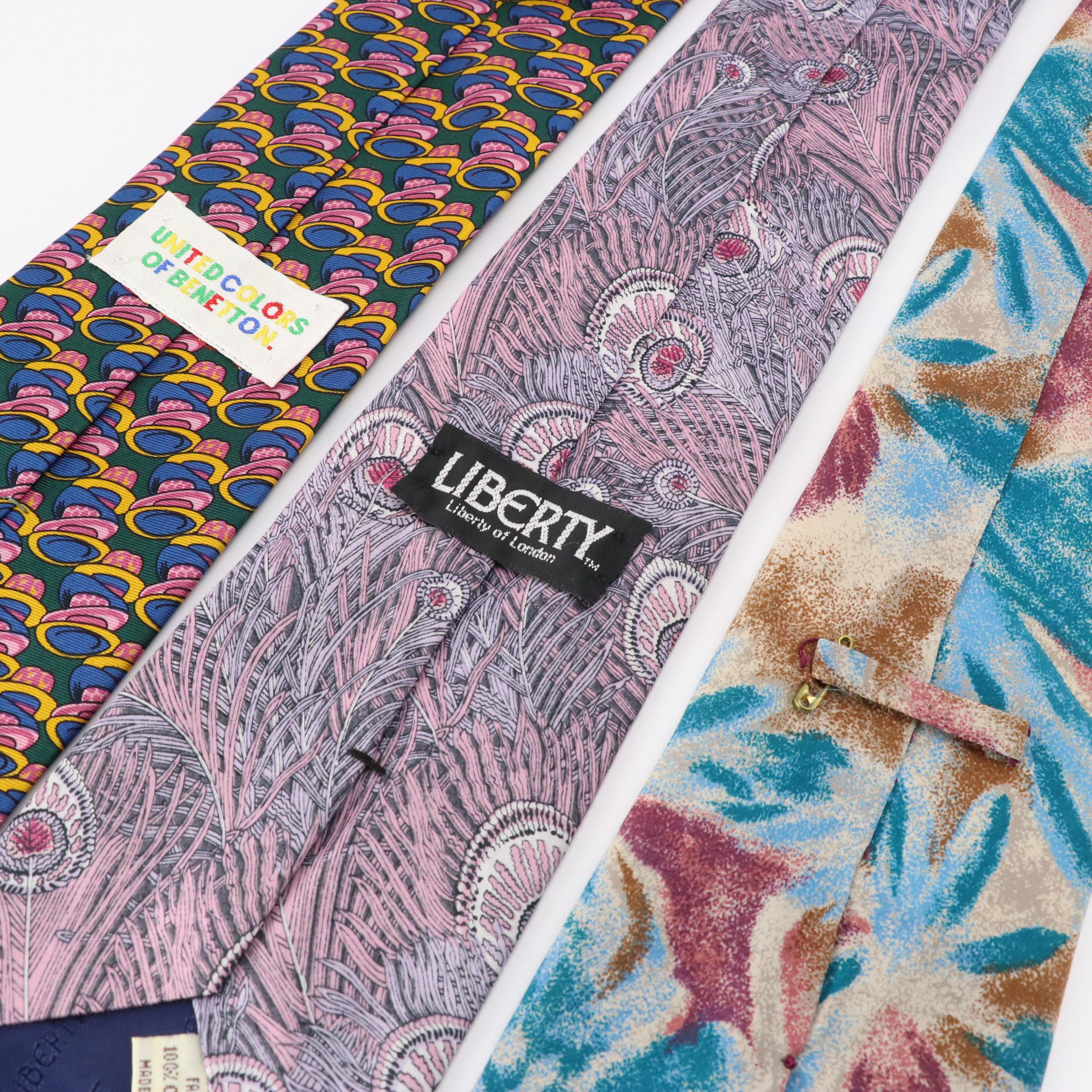 United Colors of Benetton, Liberty London, Polo Ralph Lauren, and More Neckties