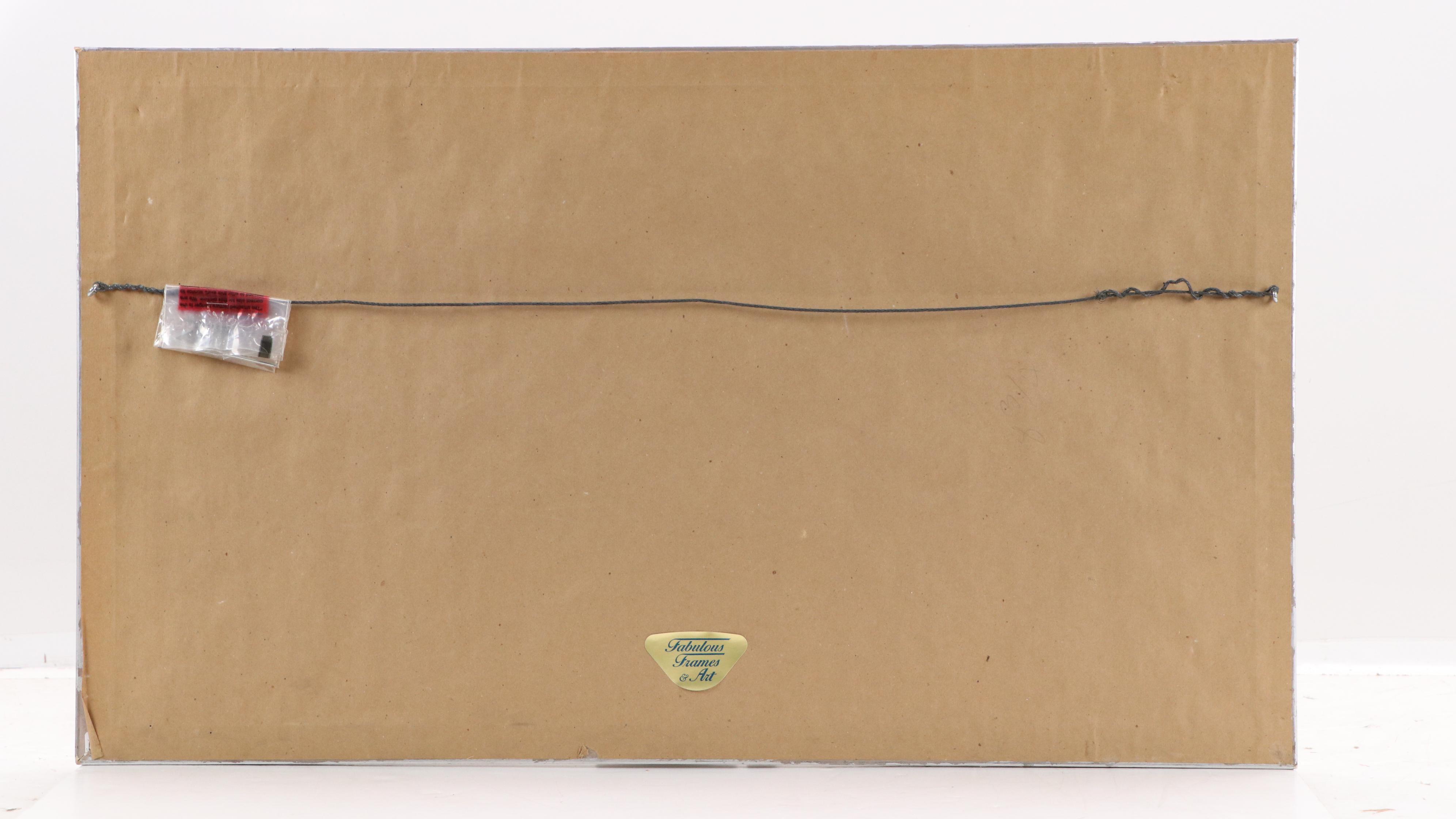 Bird's Eye View Map Etching of Moscow Kremlin