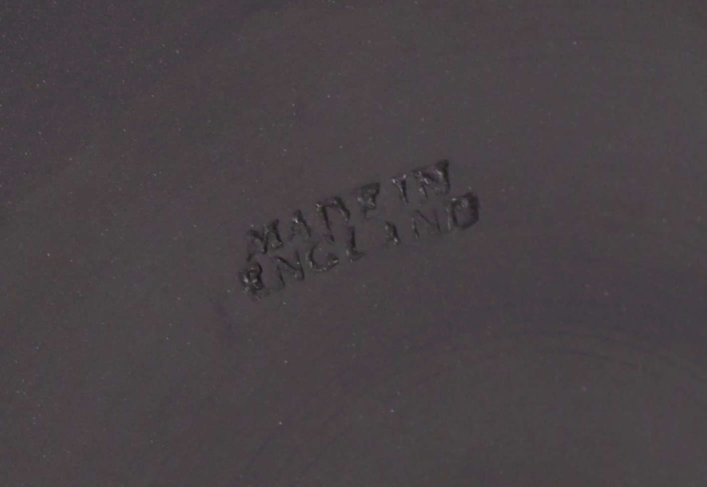 Wedgwood Round Black Jasperware Lidded Vessels