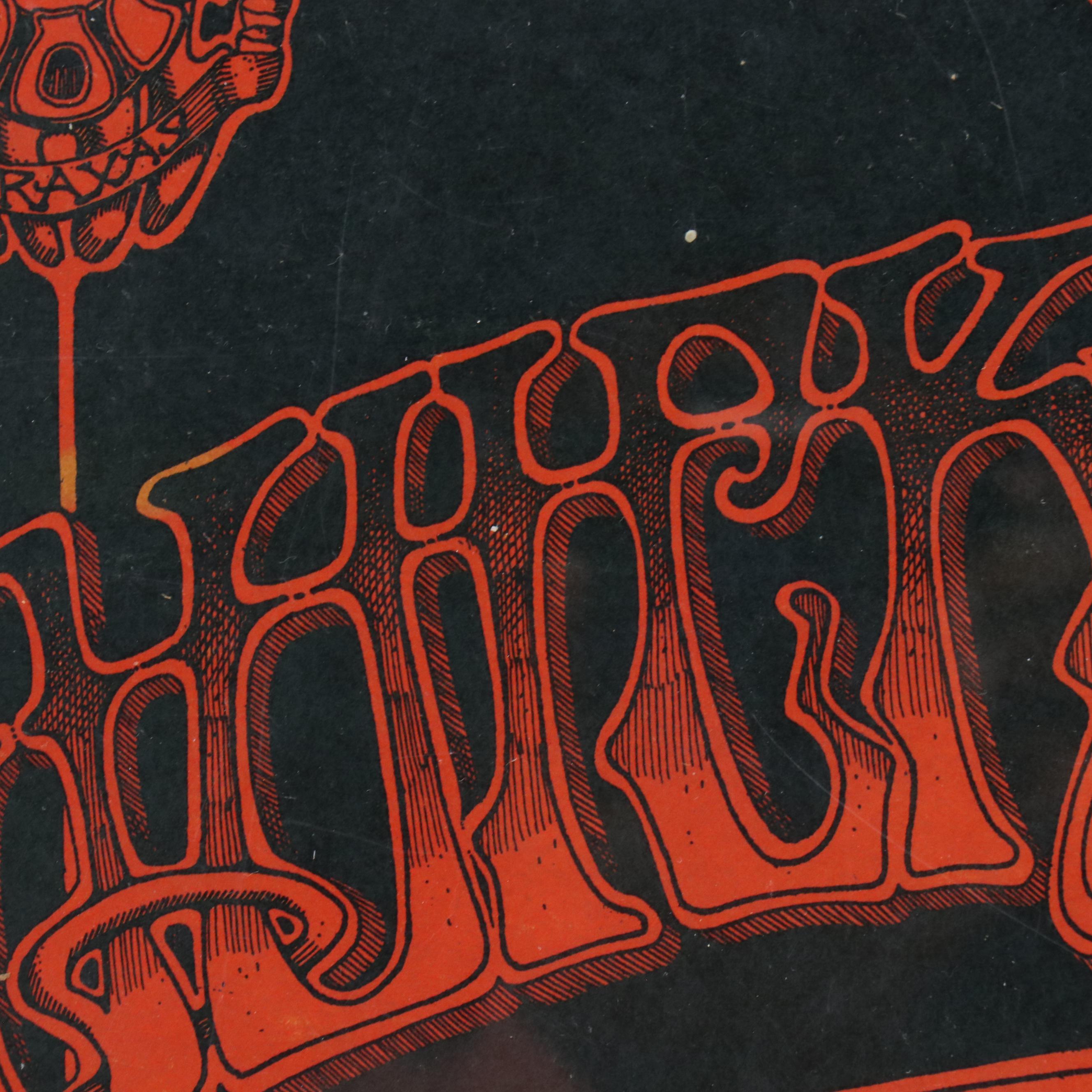 Quicksilver Messenger Service Lithograph Concert Poster, 1968