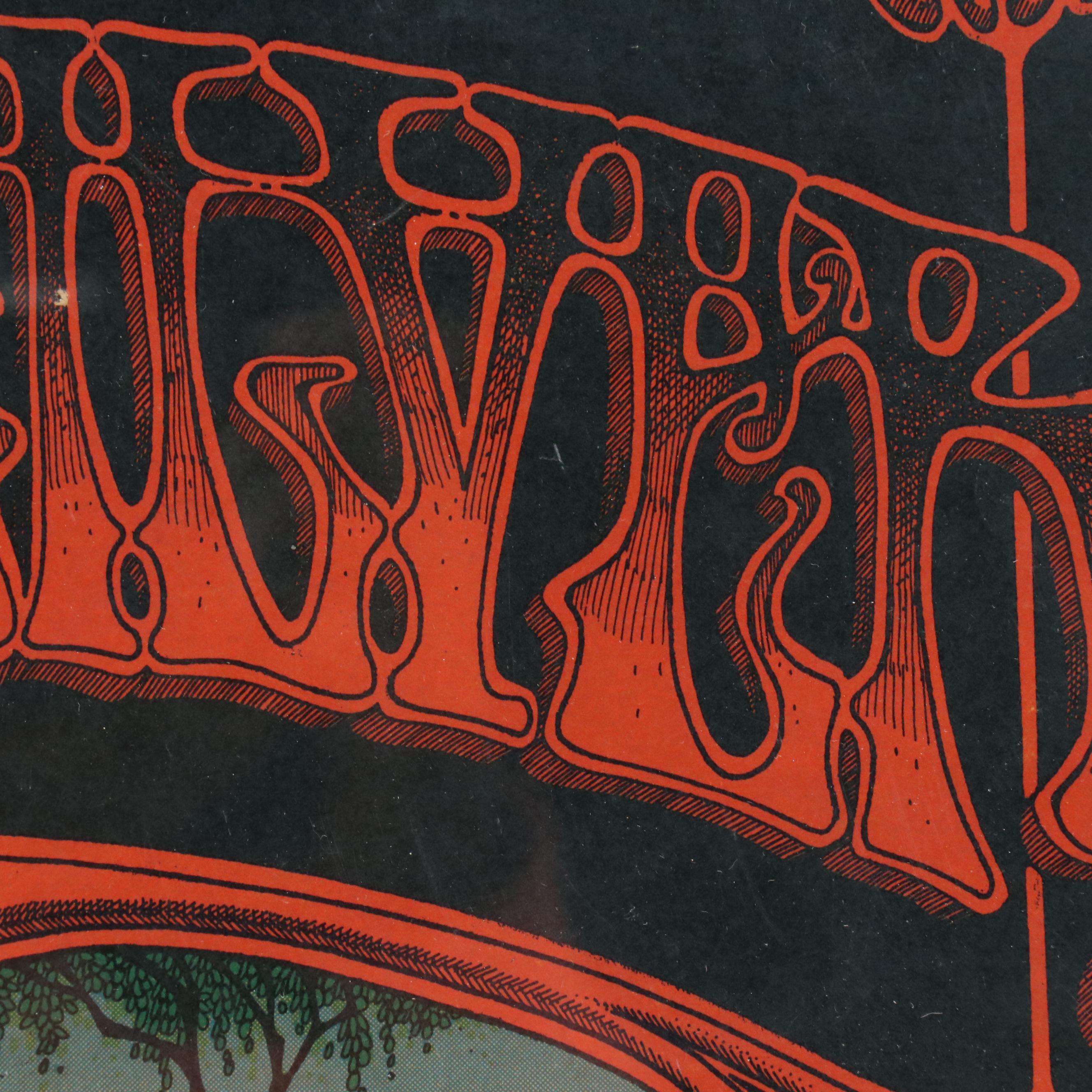 Quicksilver Messenger Service Lithograph Concert Poster, 1968