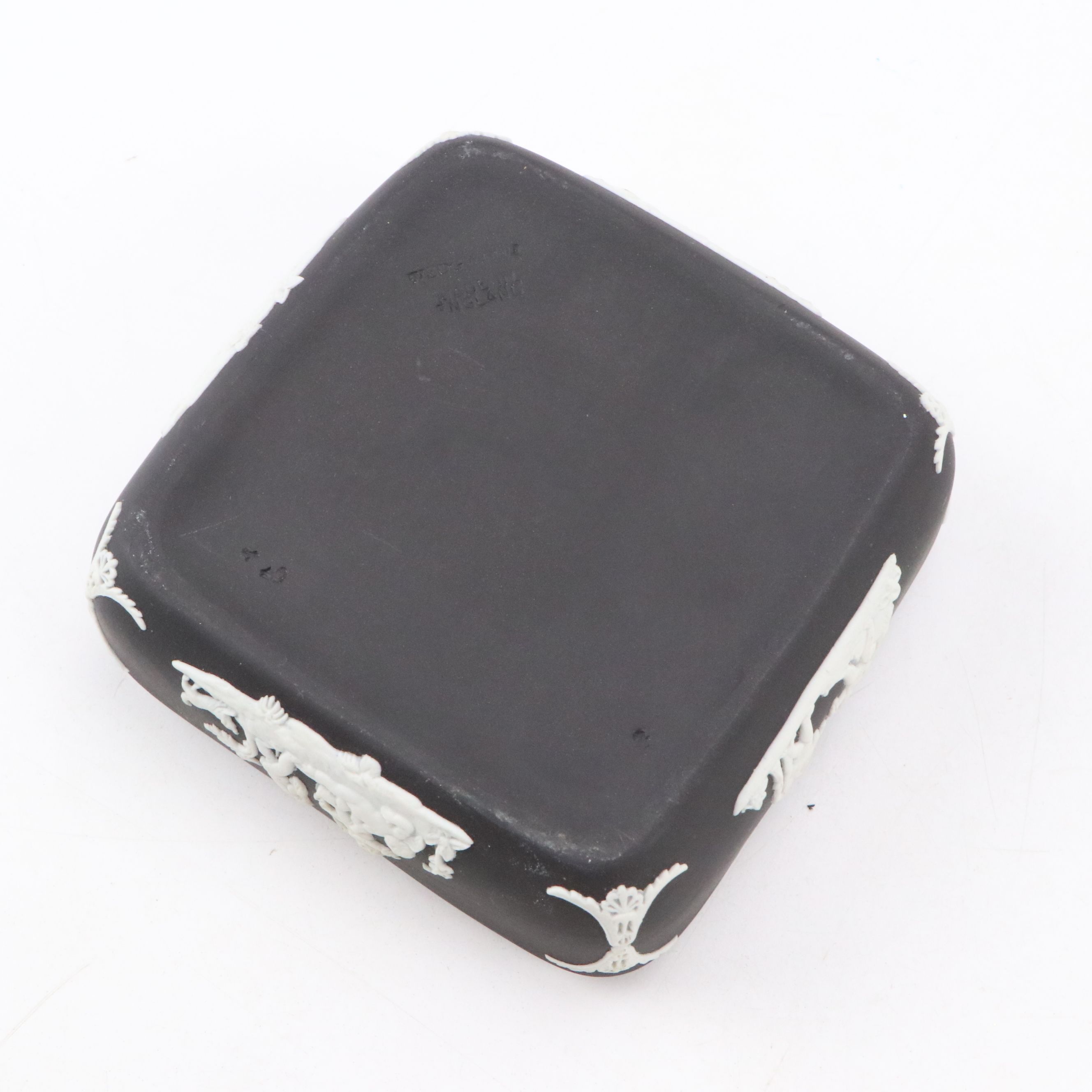 Wedgwood Black Jasperware Decorative Boxes