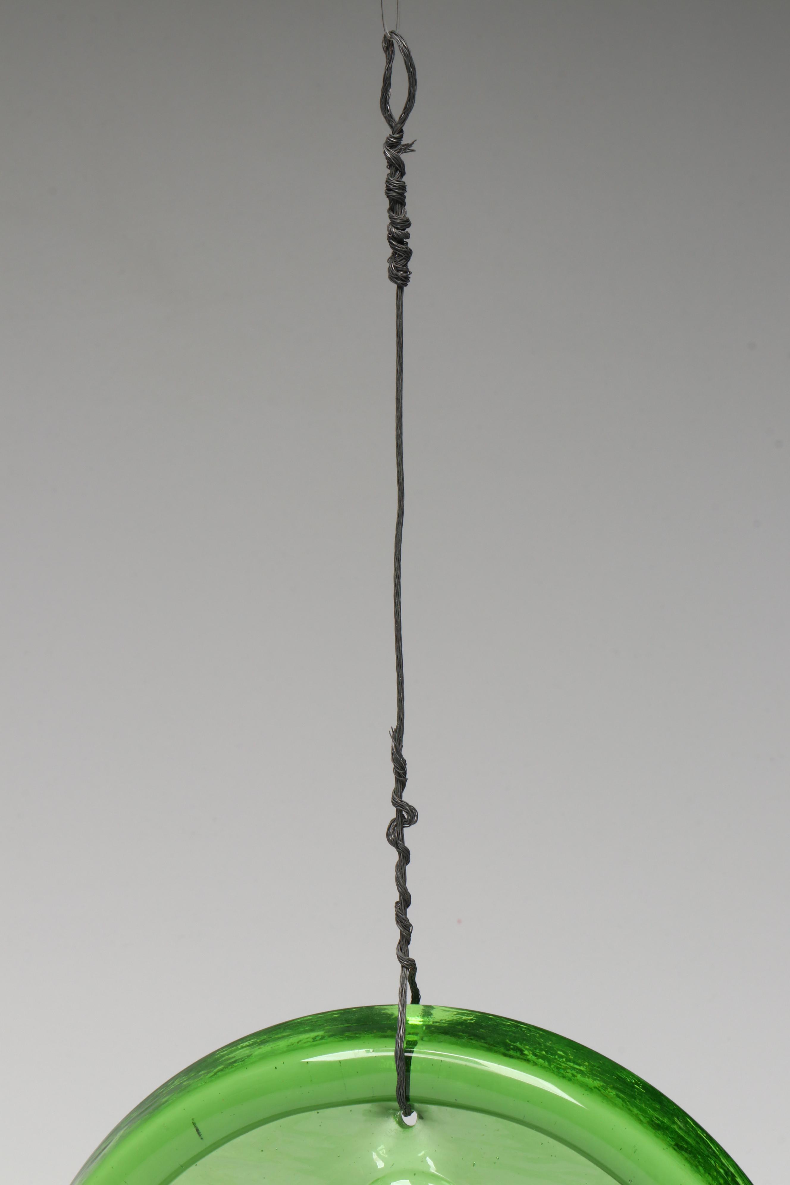 Art Glass "The Little Mermaid" Suncatcher with SDS Seapoot Paperweight