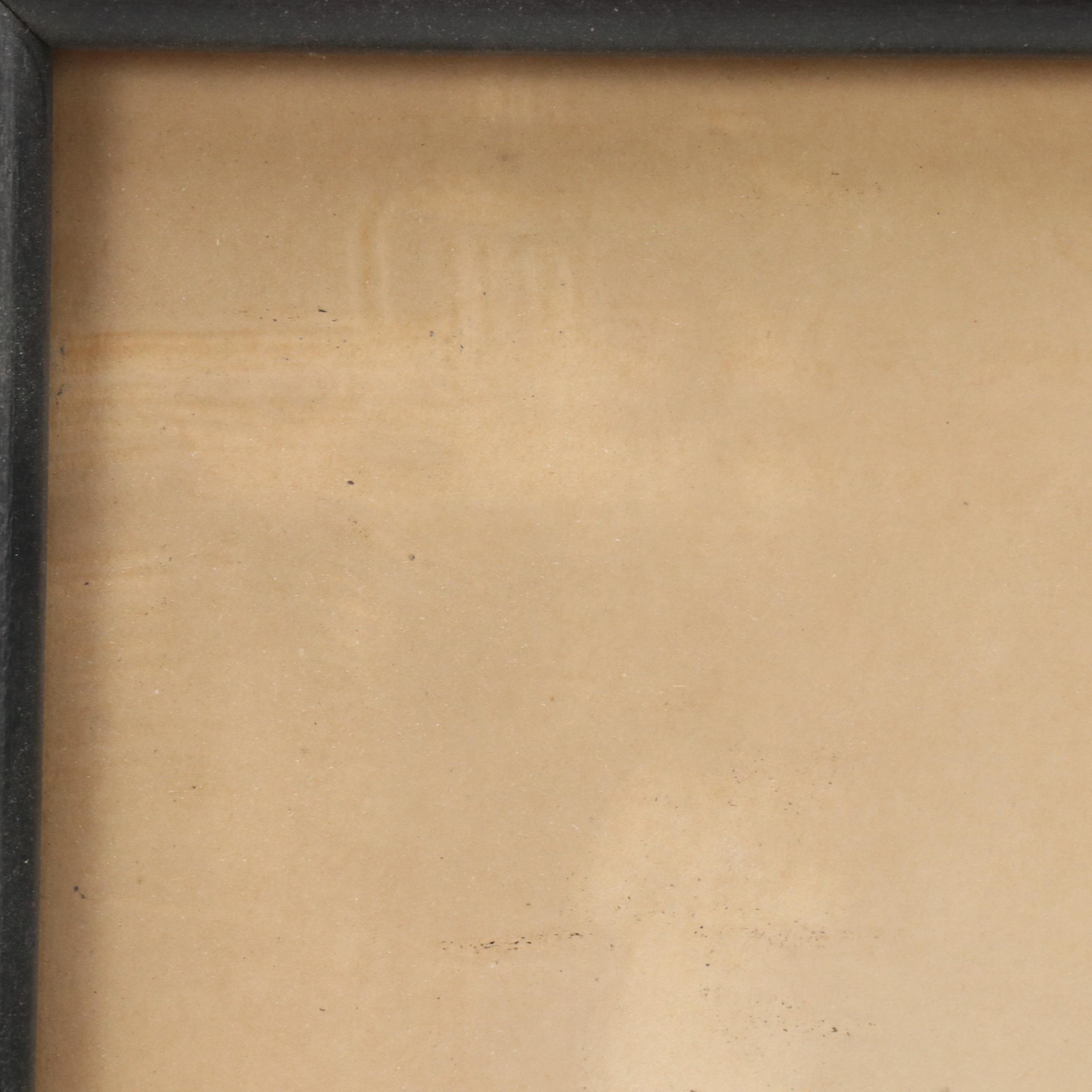 E. Pickering Residential Landscape Woodcut "Horizontals"