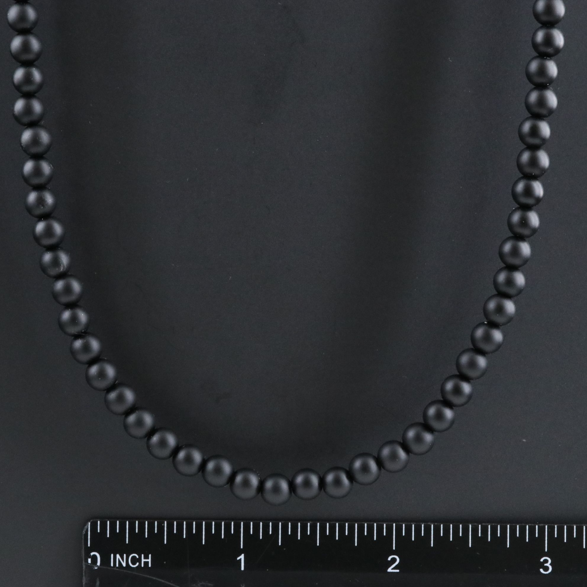 David Yurman Spiritual Beads Sterling and Black Onyx Necklace