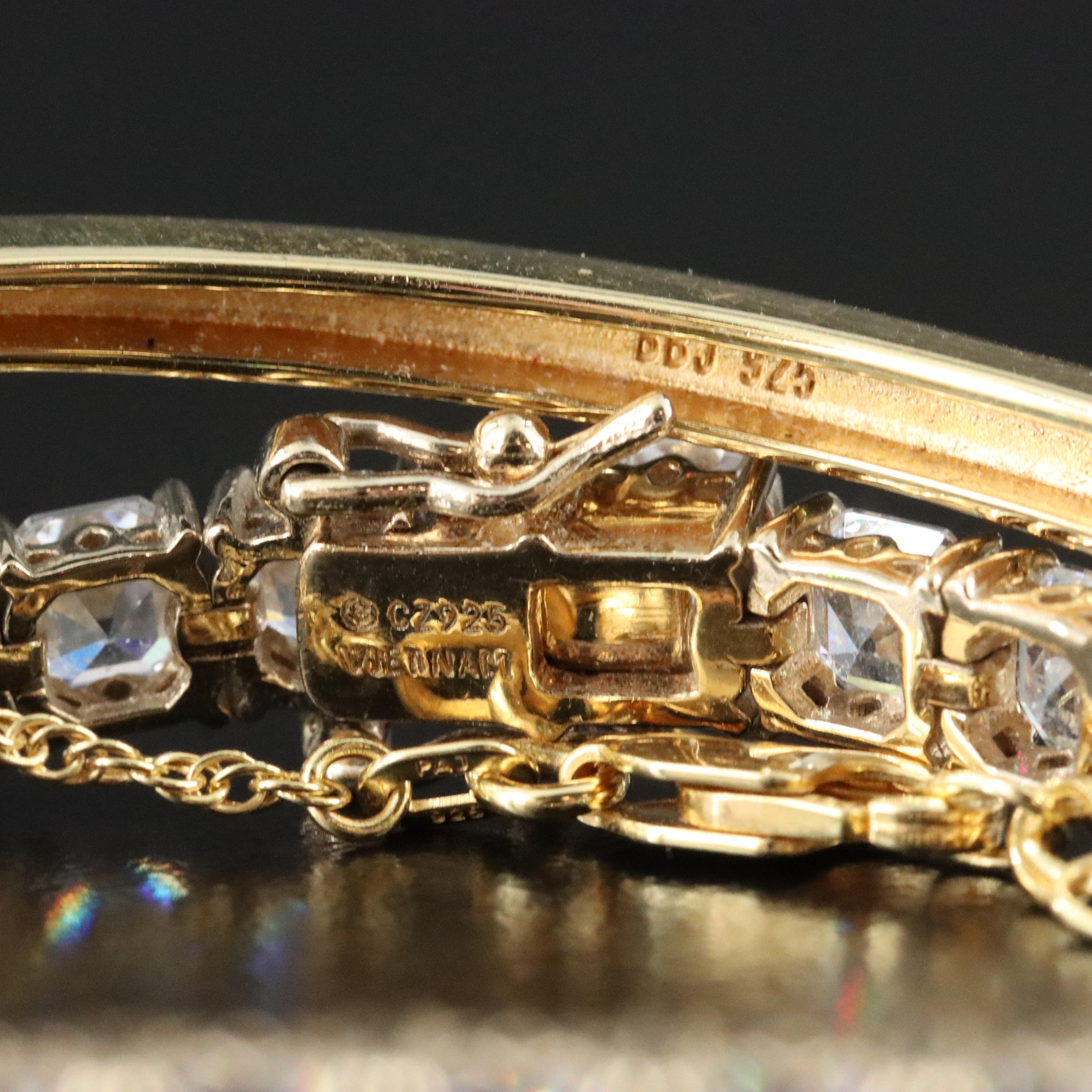 Sterling Moissanite and CZ Bracelets and Necklaces