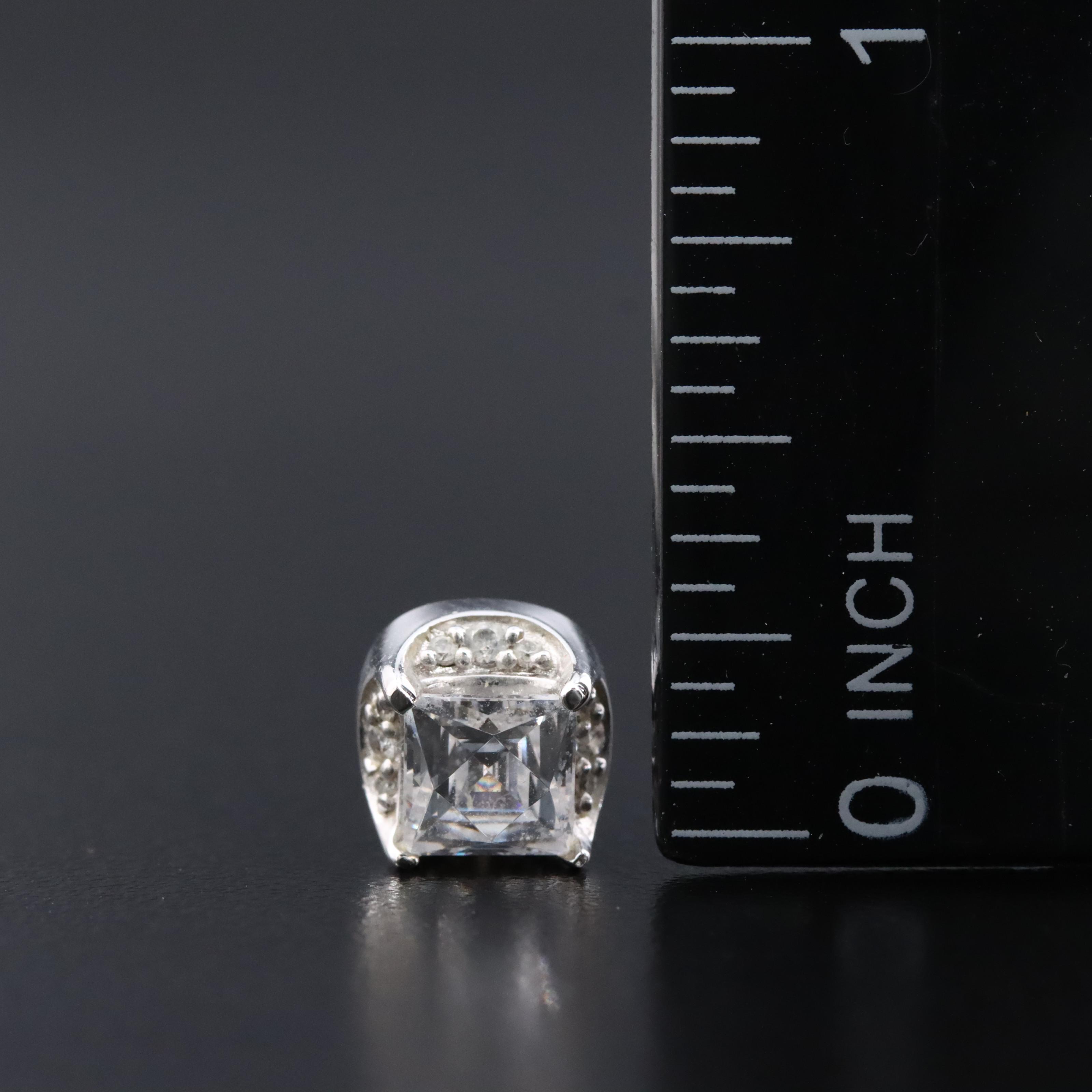 Sterling Jewelry Collection Featuring Moissanite, CZ, and White Sapphire