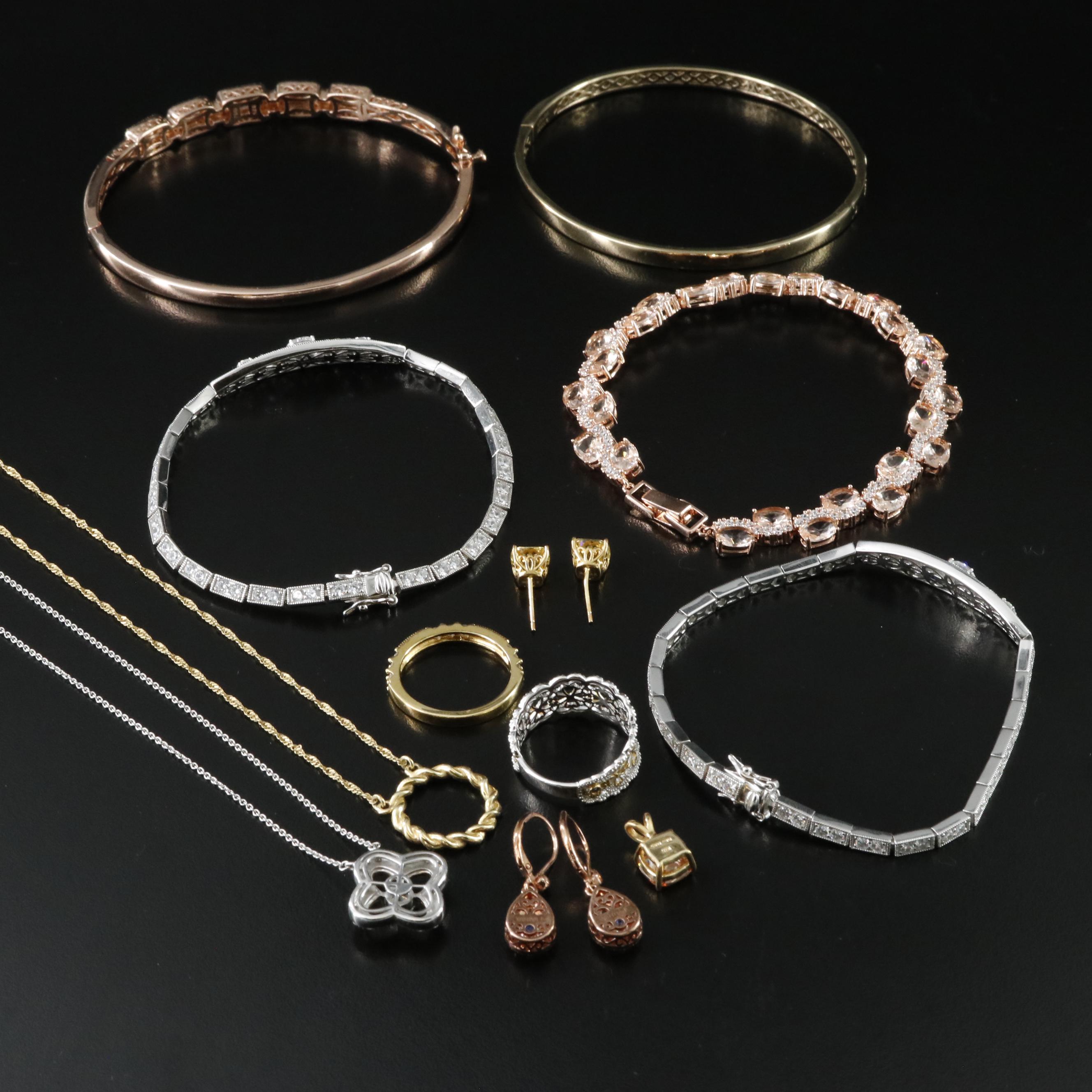 Vanna K, Crystal and Moissanite Featured in Sterling Jewelry Collection
