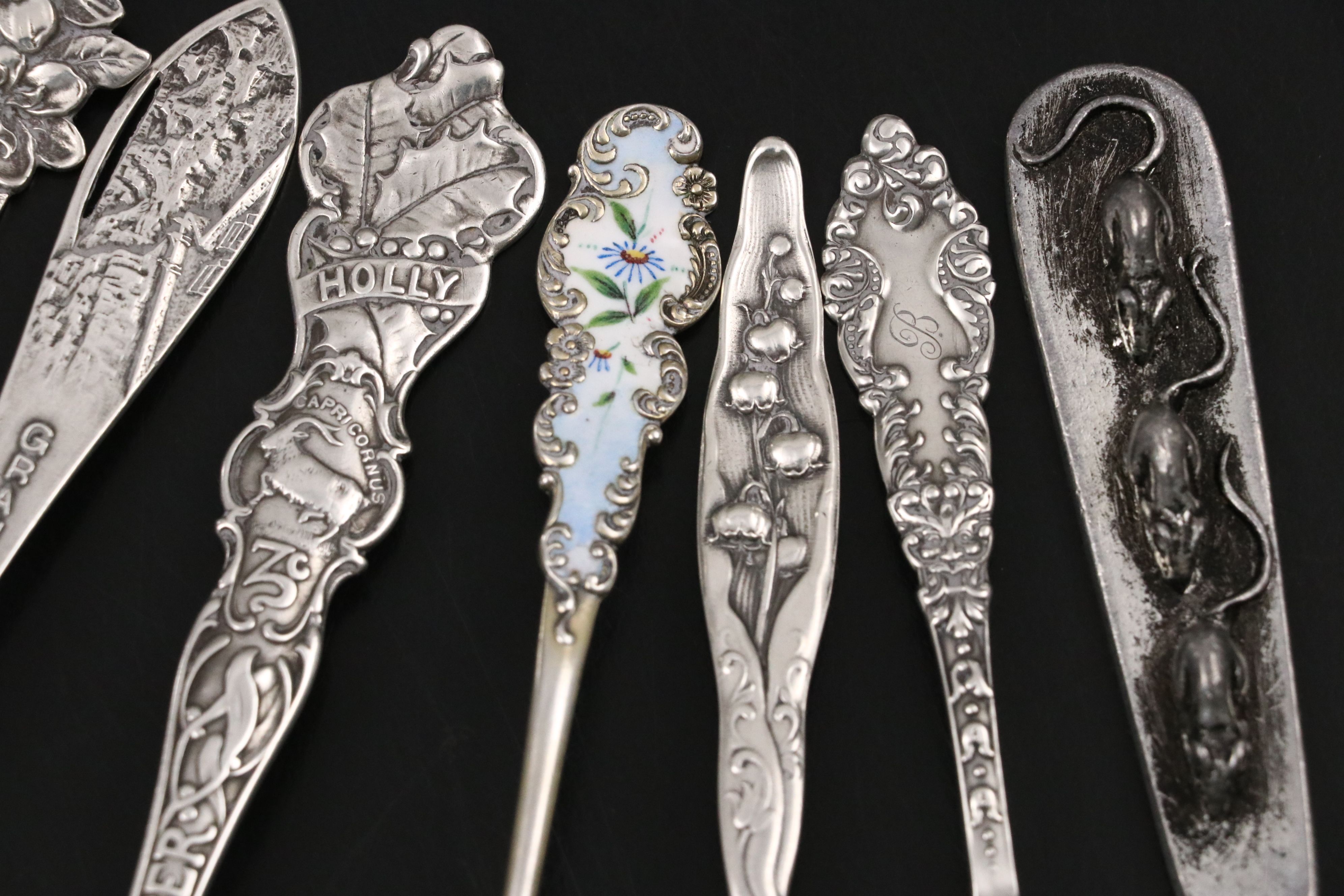 Gorham, Duhme Jewelry Co., and More Sterling Spoons with Sterling Plate