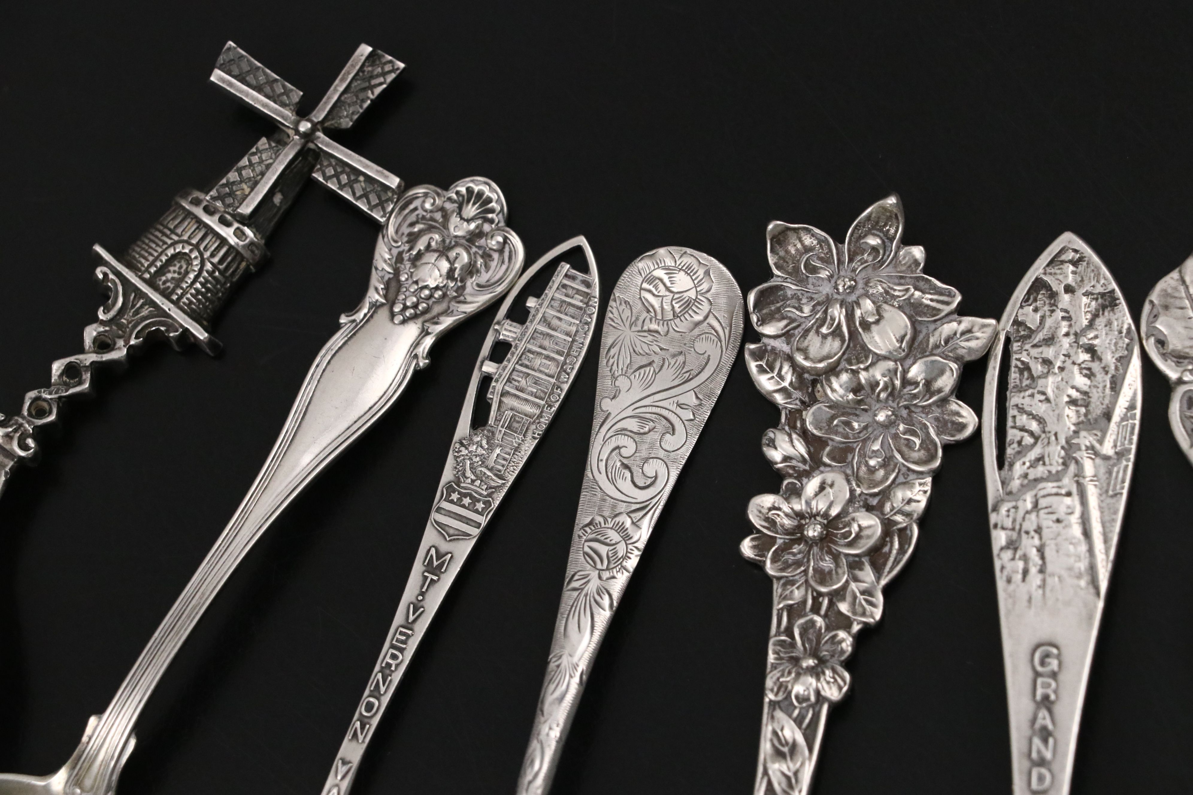 Gorham, Duhme Jewelry Co., and More Sterling Spoons with Sterling Plate