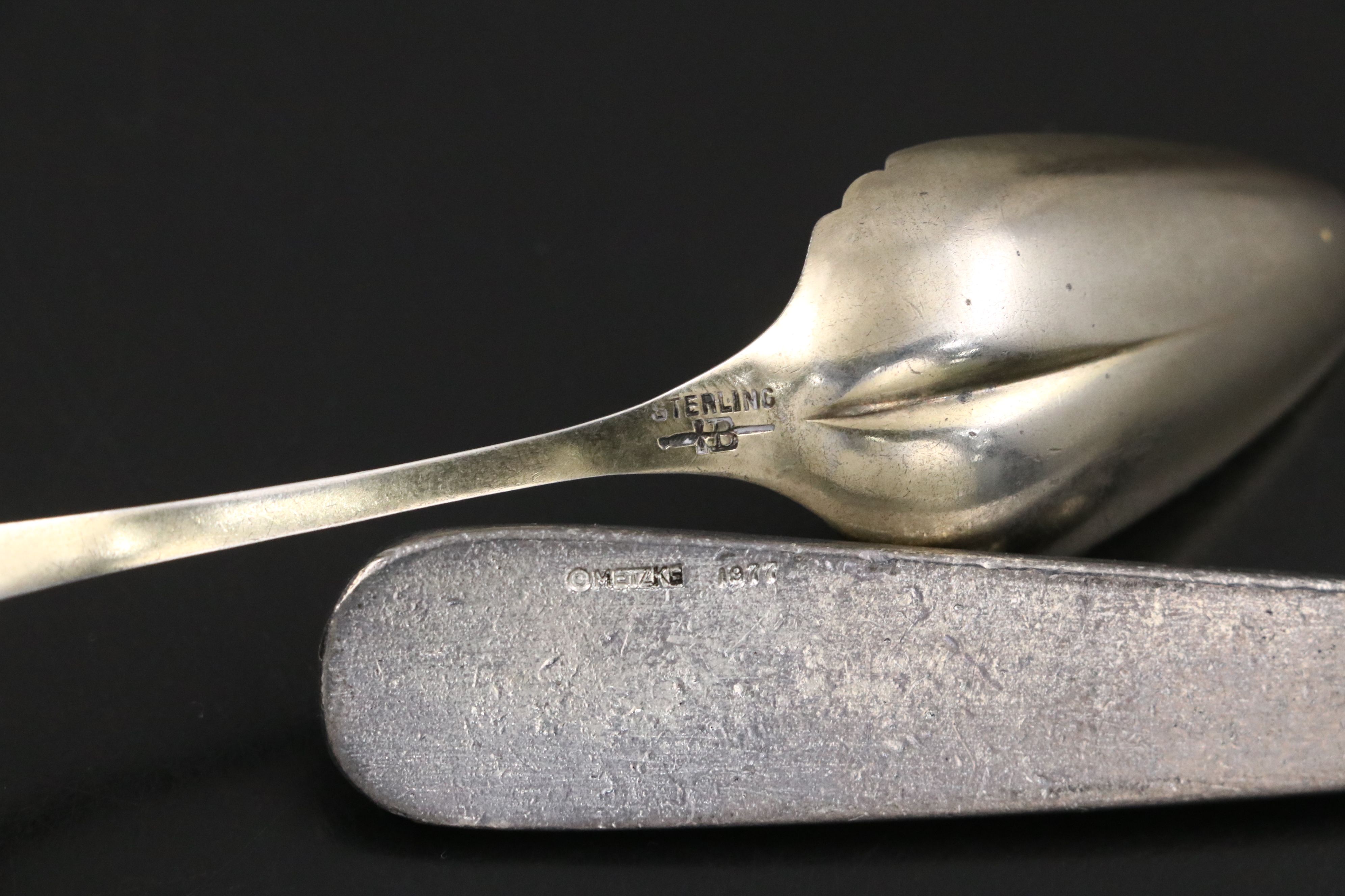 Gorham, Duhme Jewelry Co., and More Sterling Spoons with Sterling Plate
