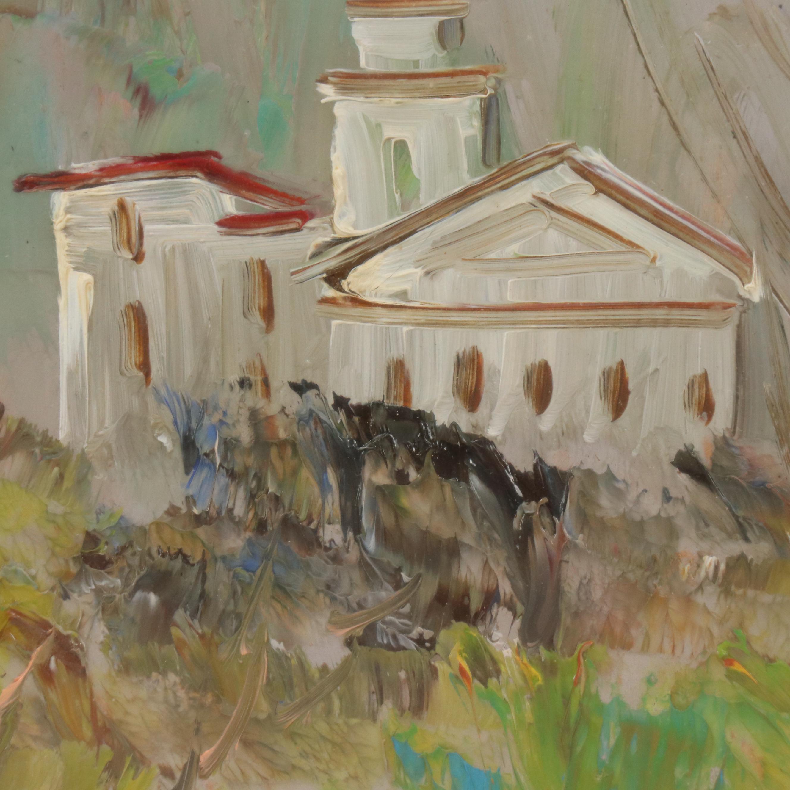 D. Salvatore Landscape Oil Painting