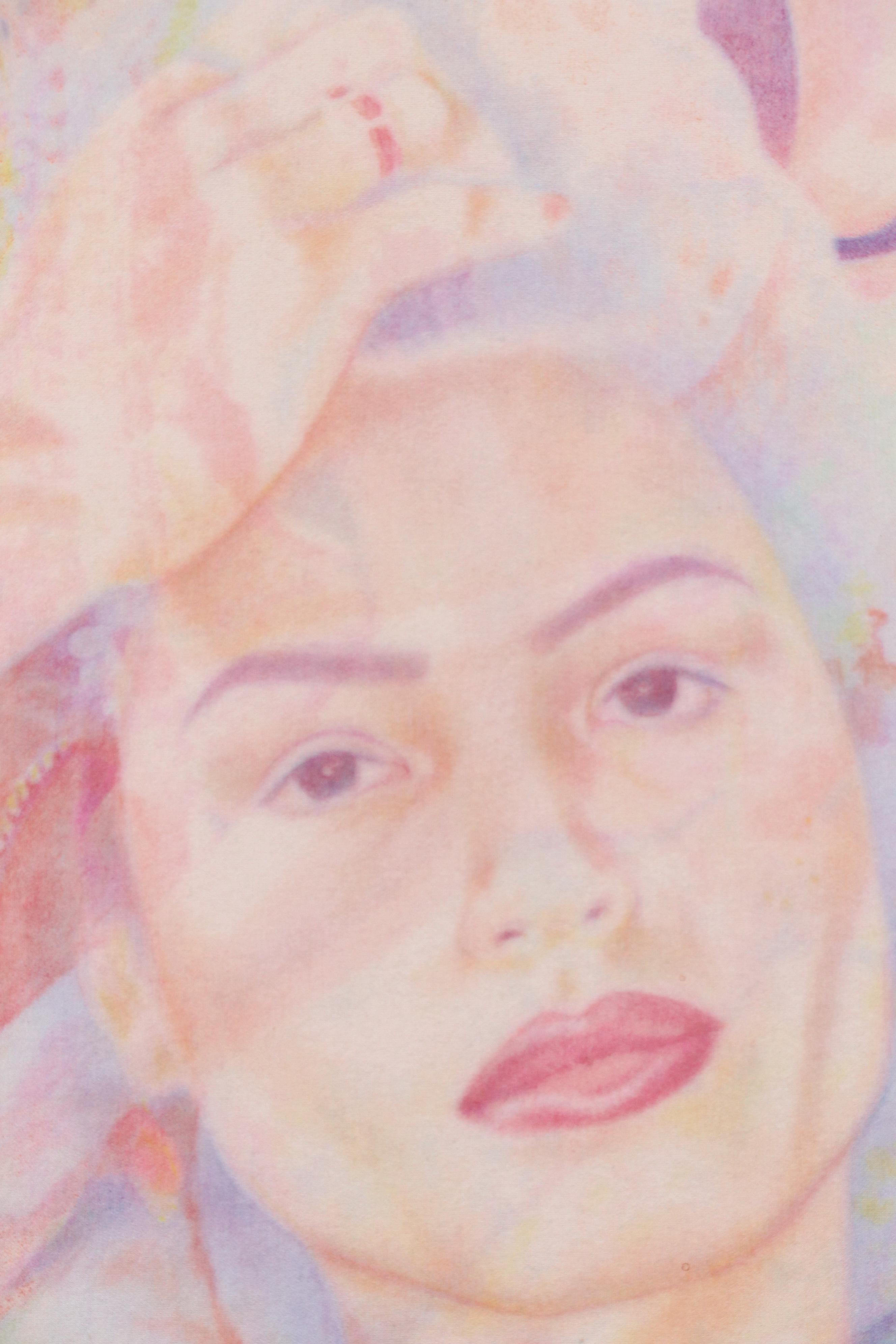 Guillaume Azoulay Portrait Giclée "Odalisque State I," 2000