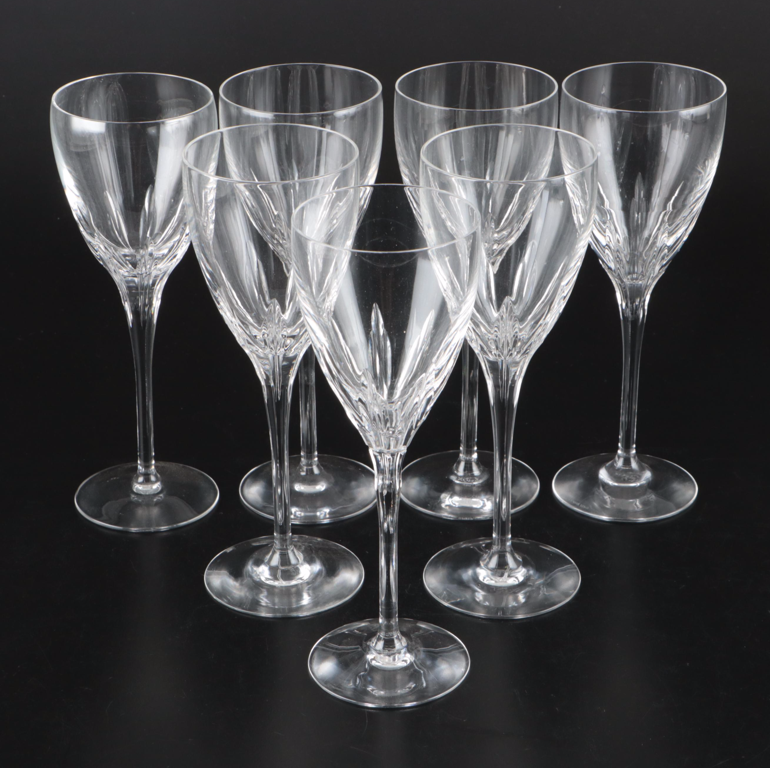 Lenox Crystal "Firelight" and Mikasa "Park Lane" Wine Glasses