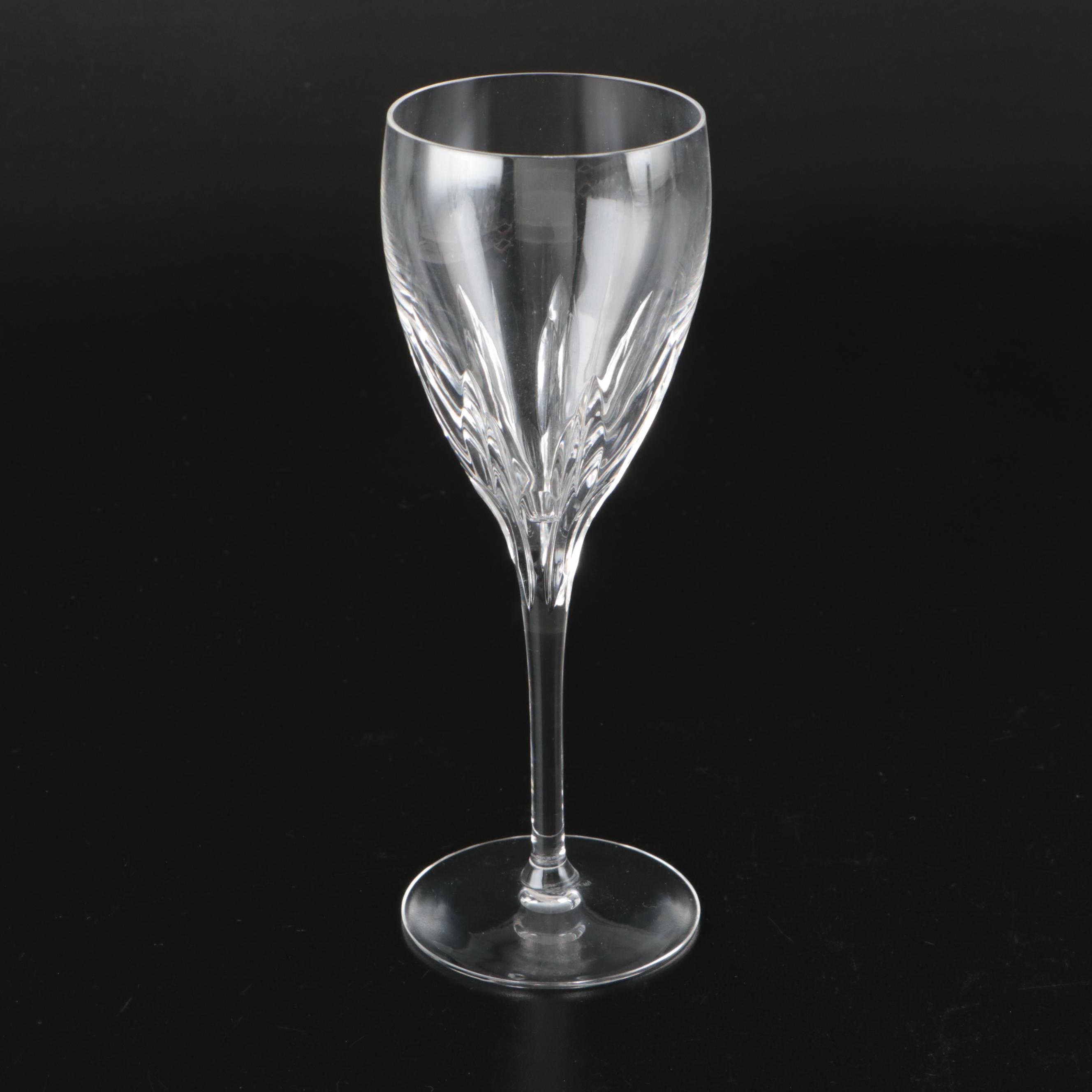 Lenox Crystal "Firelight" and Mikasa "Park Lane" Wine Glasses