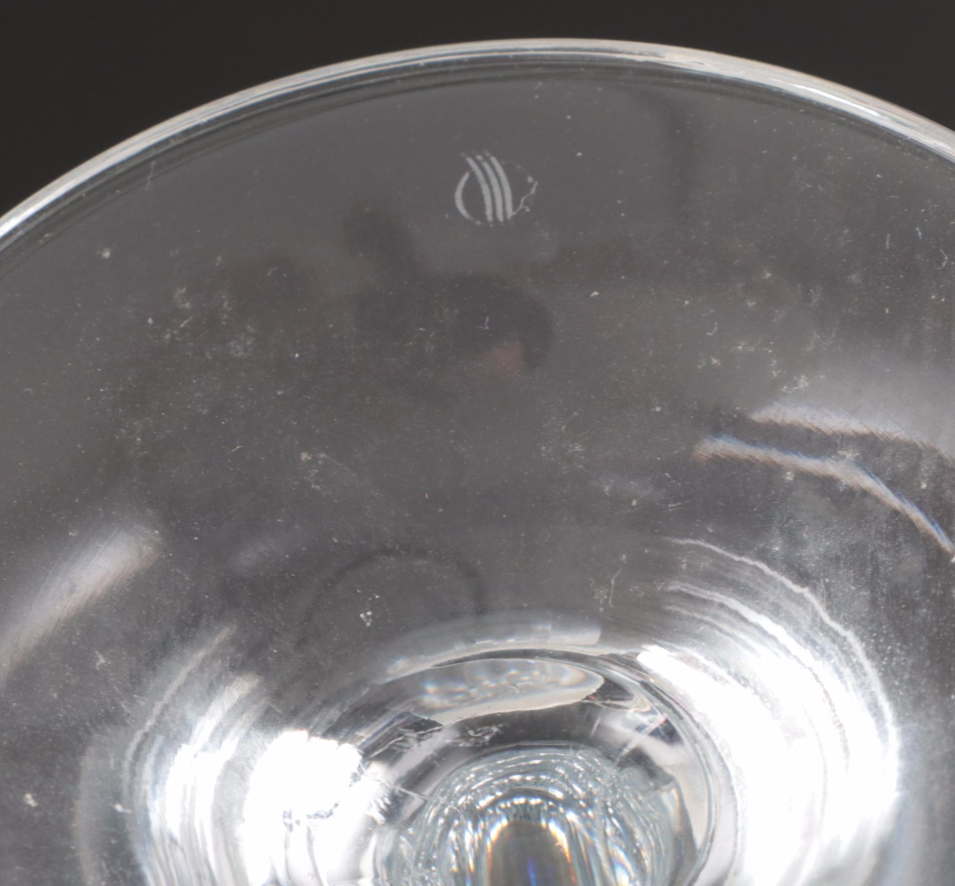 Lenox Crystal "Firelight" and Mikasa "Park Lane" Wine Glasses