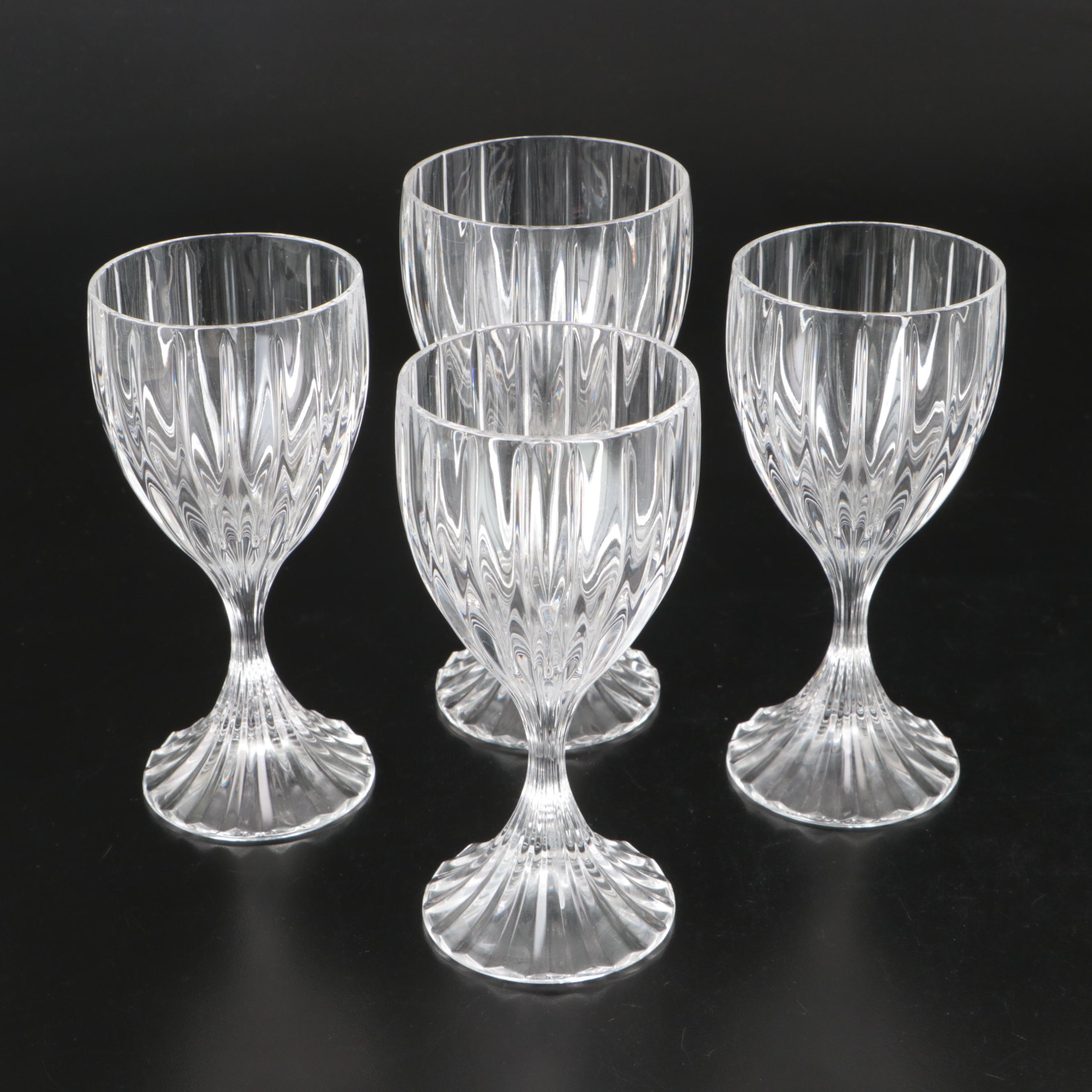 Lenox Crystal "Firelight" and Mikasa "Park Lane" Wine Glasses