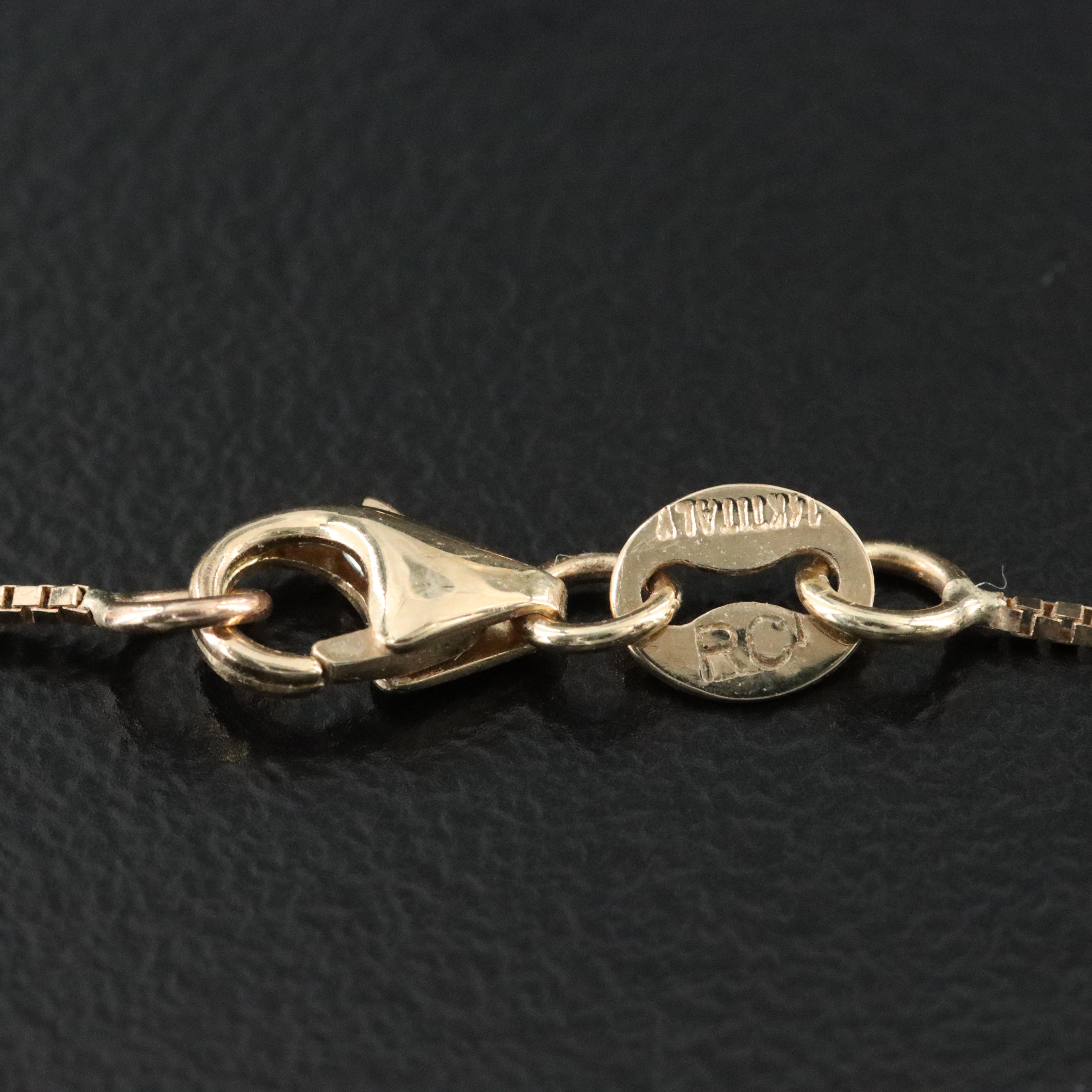 Italian 14K Two-Tone Négligéé Necklace