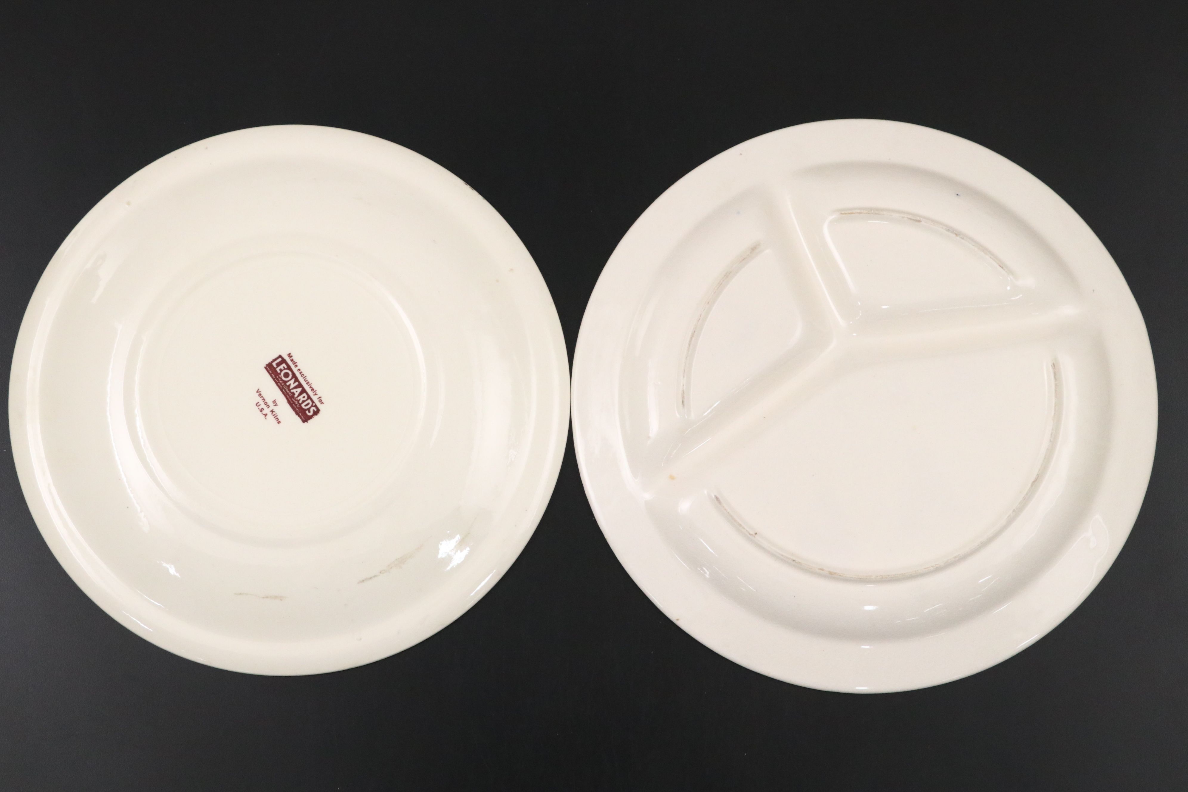 Vintage Ceramic Cowboy Dishes and  Tableware, Mid to Late 20th Century