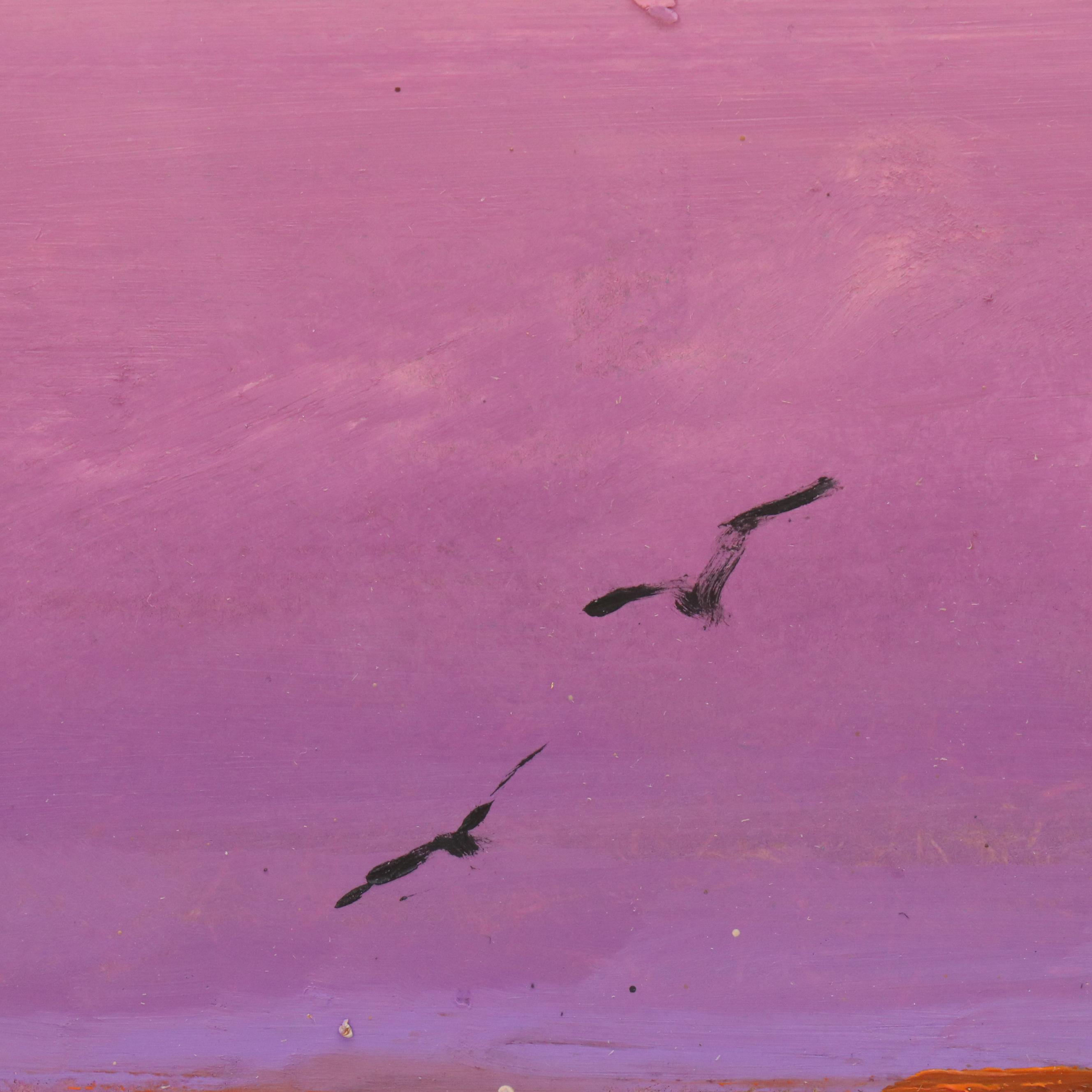 Natalia Demenko Sunset Landscape Oil Painting, 21st Century