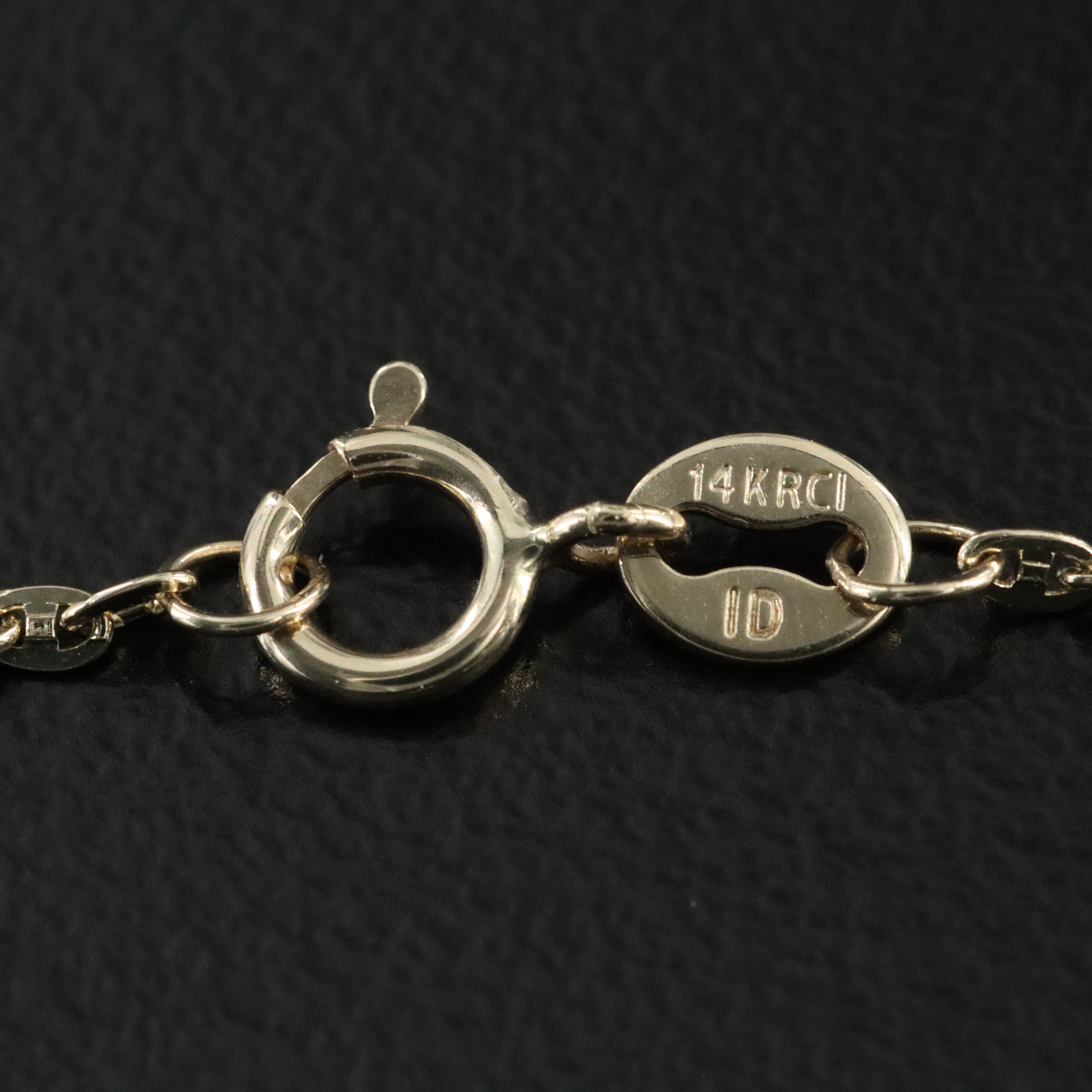 14K Mariner Chain Necklace