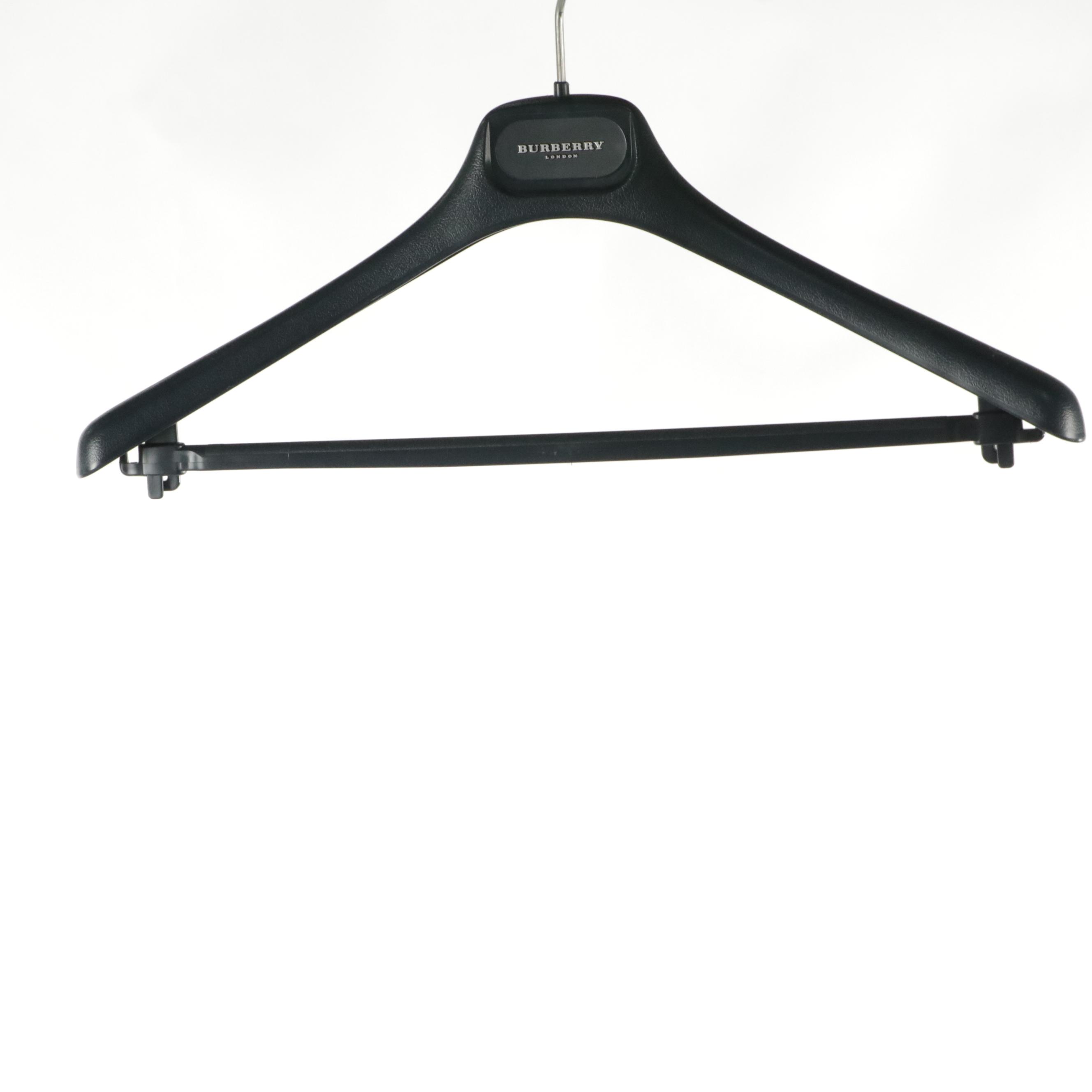 Men's Burberry Cotton Blend Trench Coat with Removable Wool House Check Lining