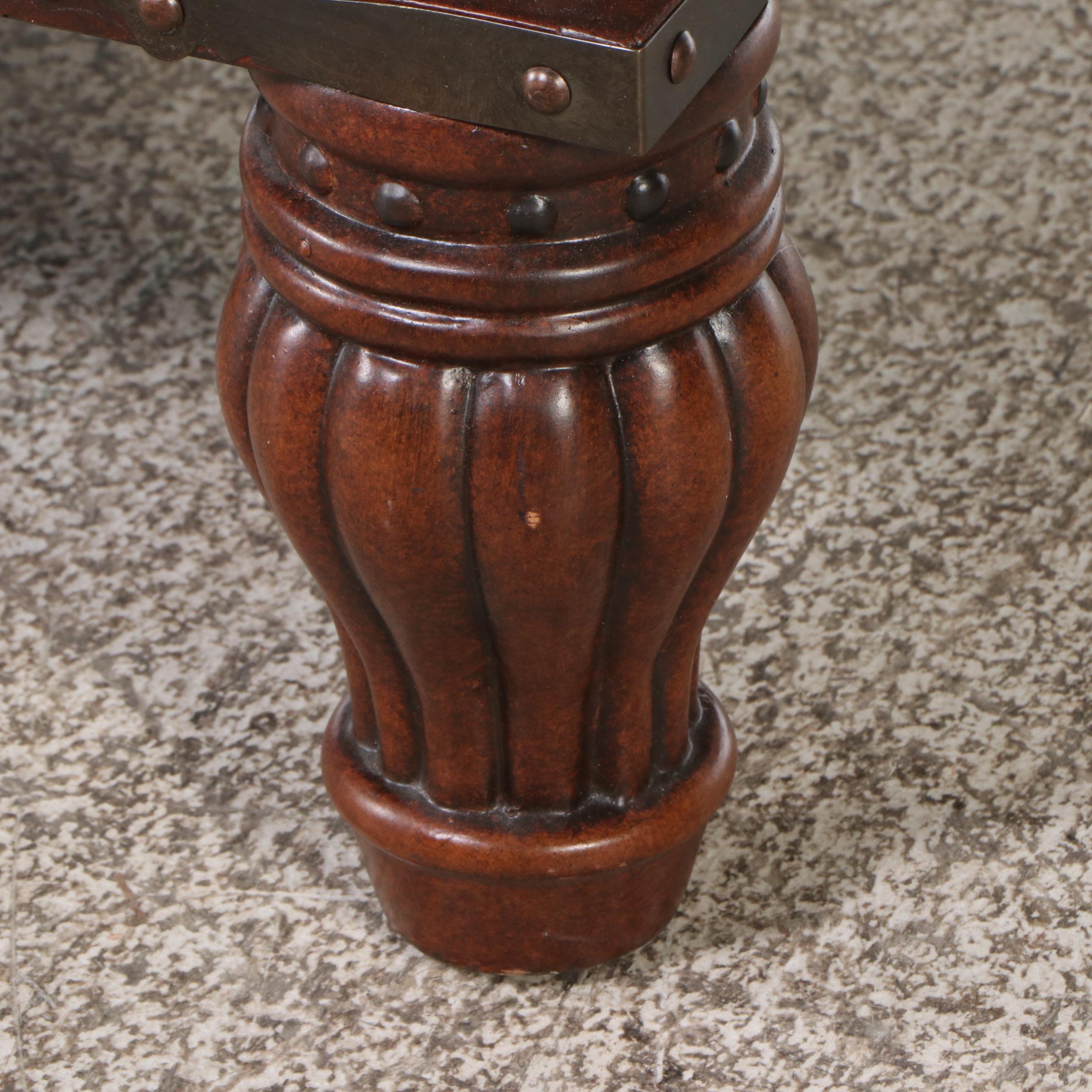 Anglo-Indian Style Two-Drawer Coffee Table