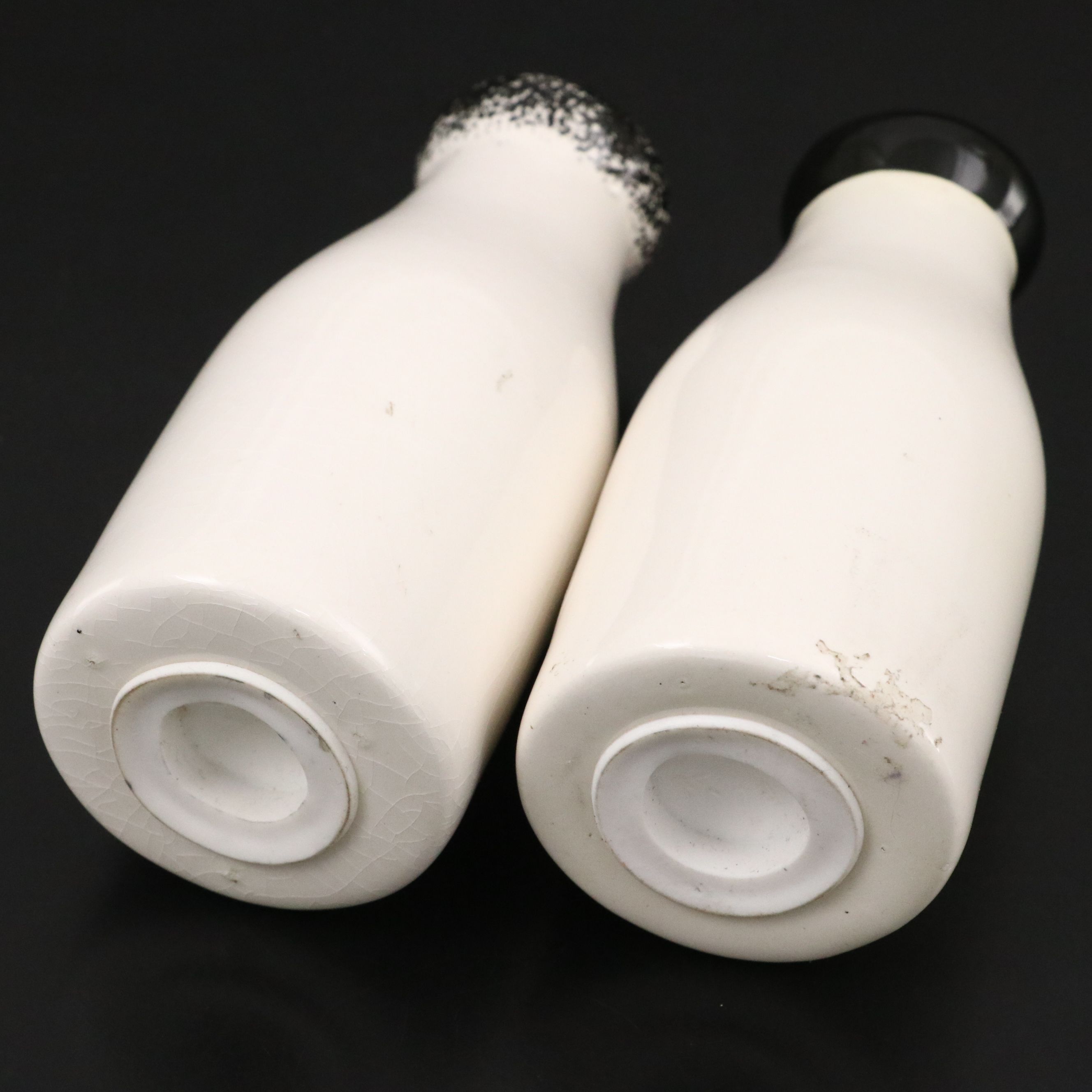 Carnation Milk Advertising Pie Plate, Mugs and Shakers, Mid to Late 20th Century