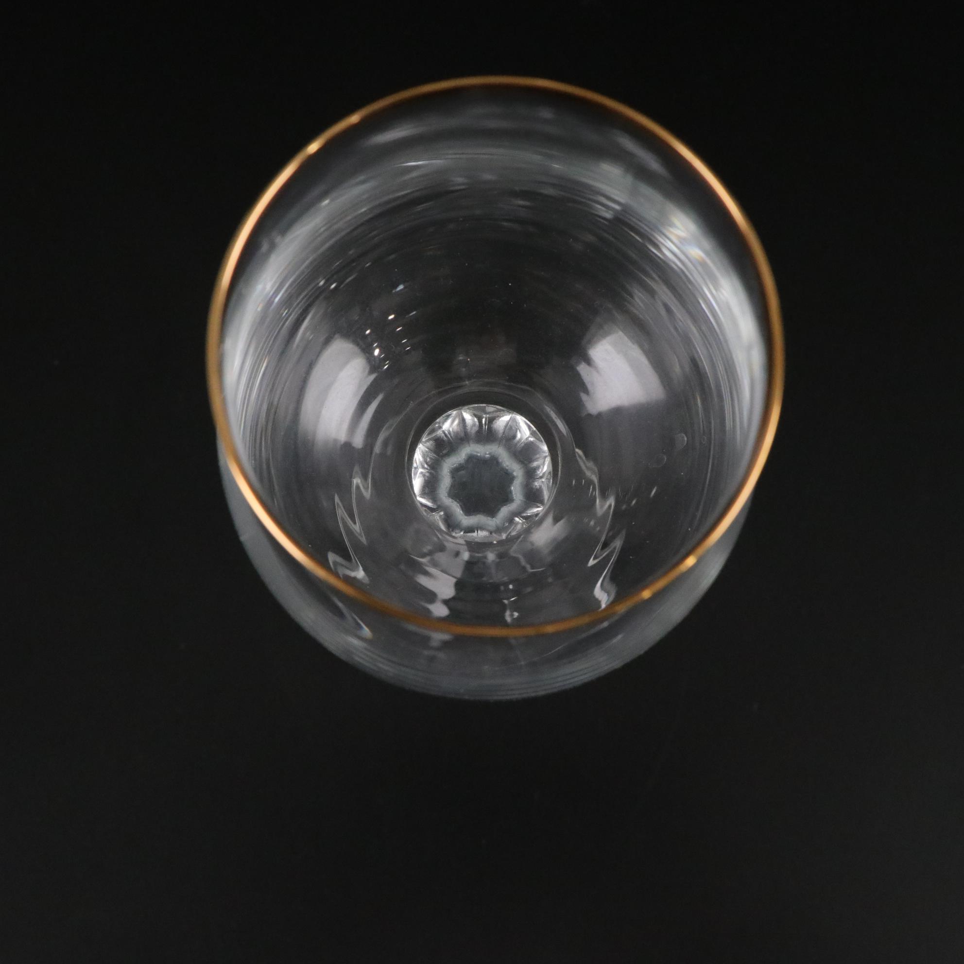 Bohemia Crystal-Crystalex "Geneve" Water Goblet and Other Holiday Crystal Wares