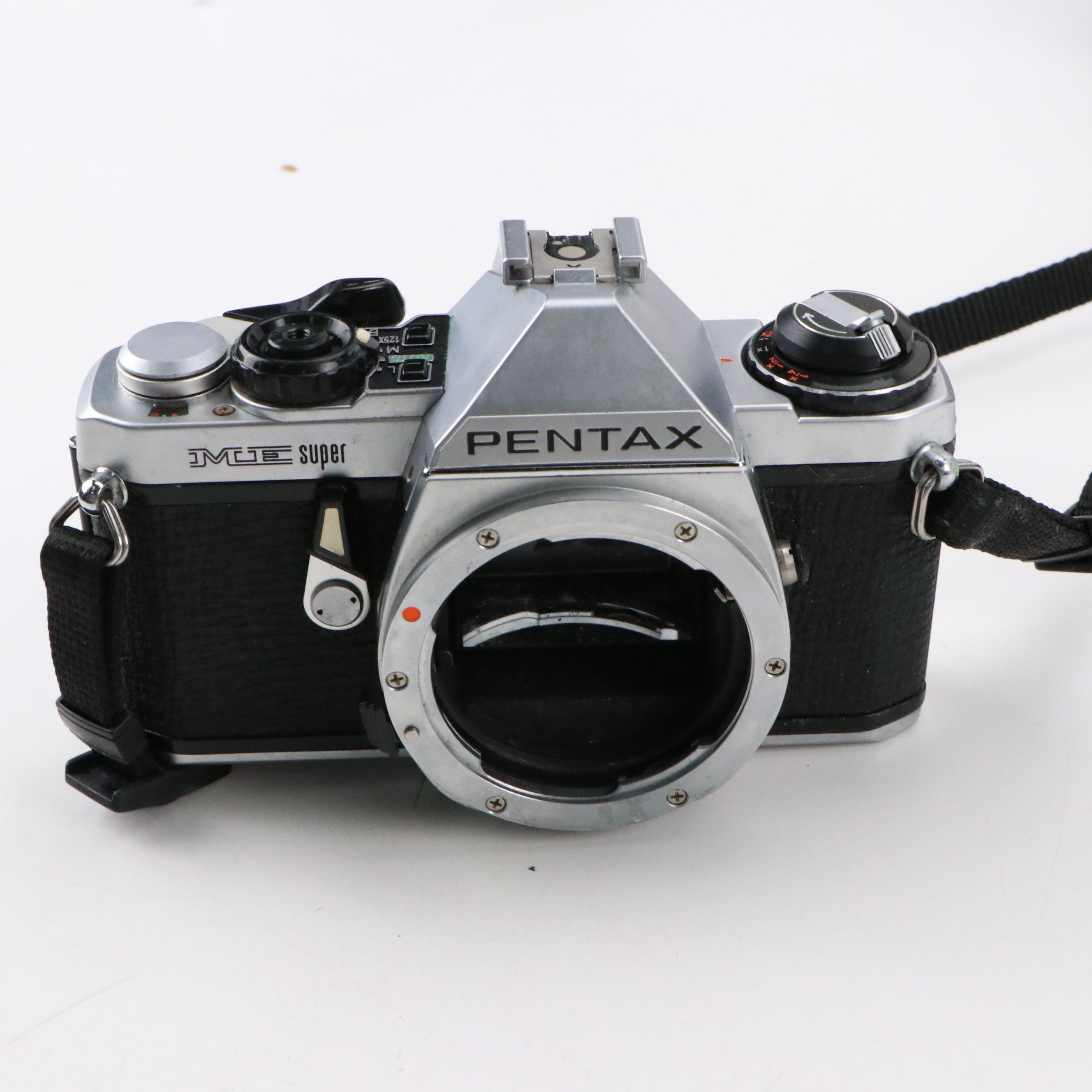 Minolta X-570 35mm Film Camera with Pentax ME Super and Accessories