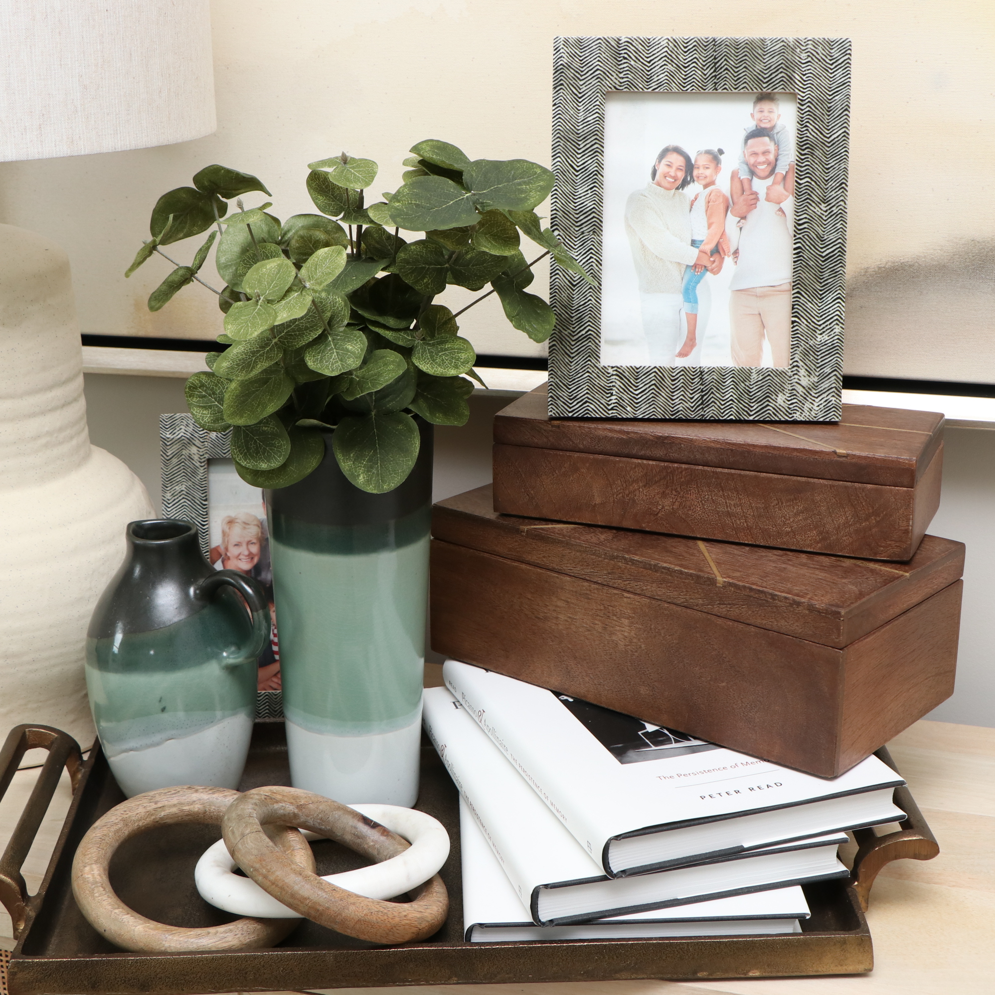 Pottery Barn Gold Tone Metal Tray, "Picasso & Apollinaire" Books, and More Décor