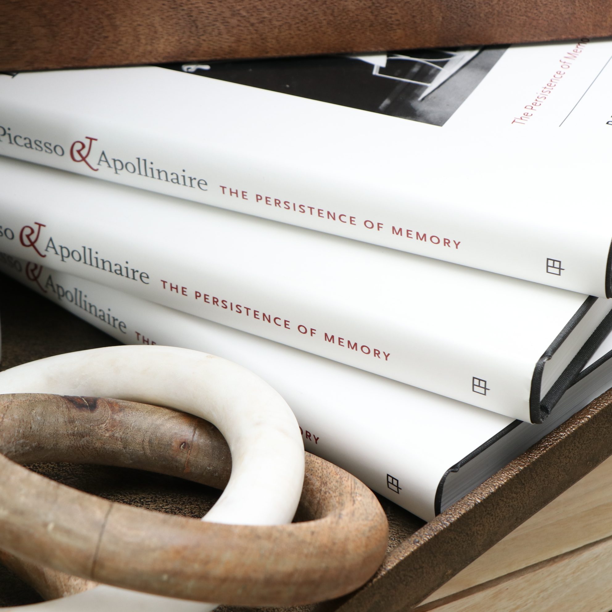 Pottery Barn Gold Tone Metal Tray, "Picasso & Apollinaire" Books, and More Décor