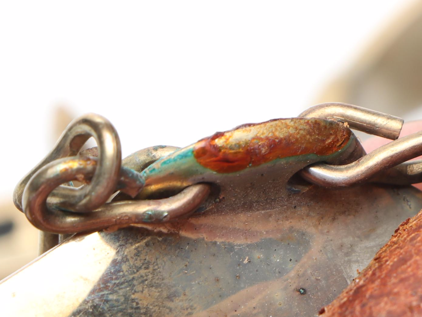 Vintage Western Spurs with Brass Stirrups