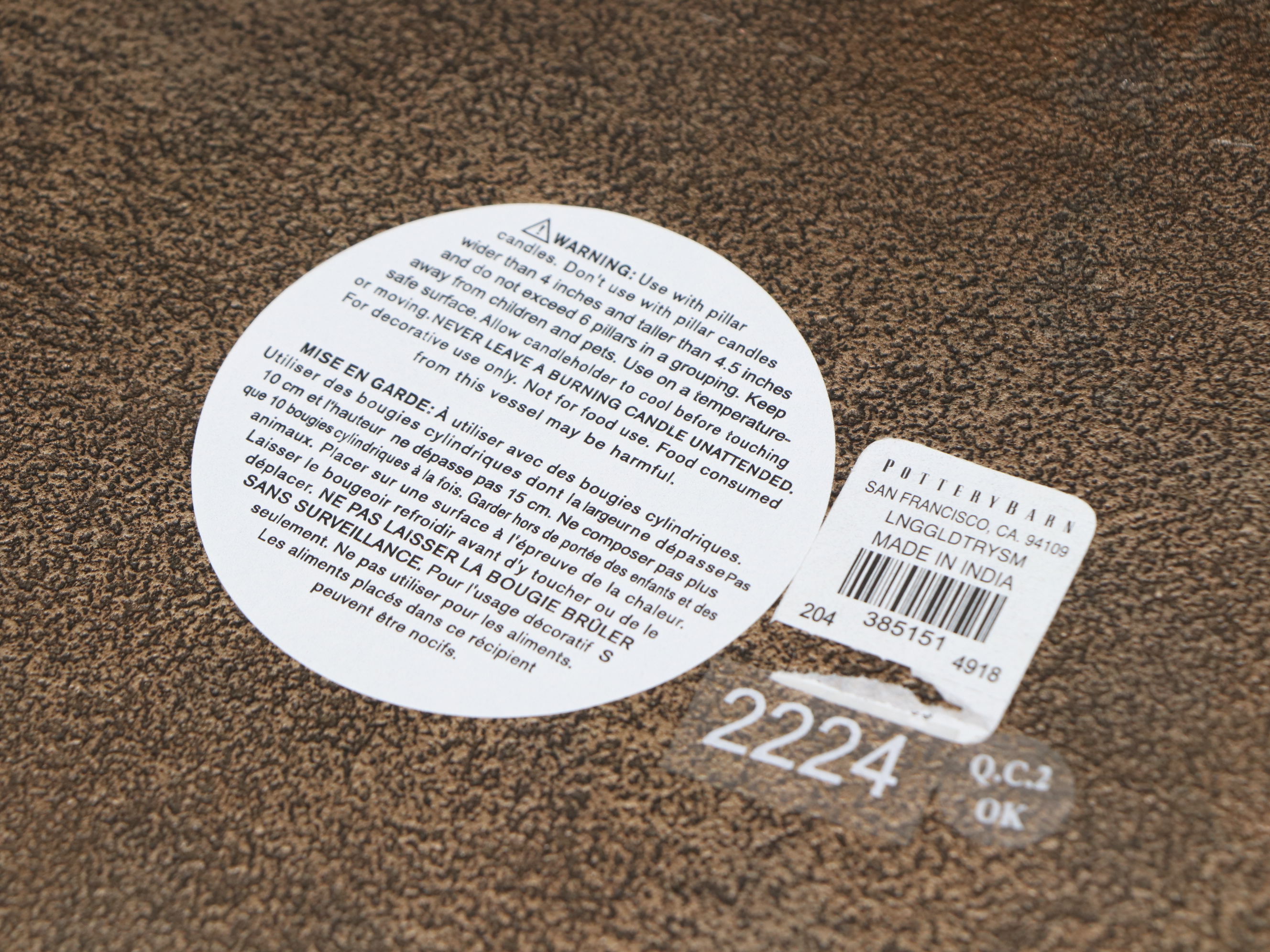 Pottery Barn Gold Tone Metal Tray, "Picasso & Apollinaire" Books, and More Décor