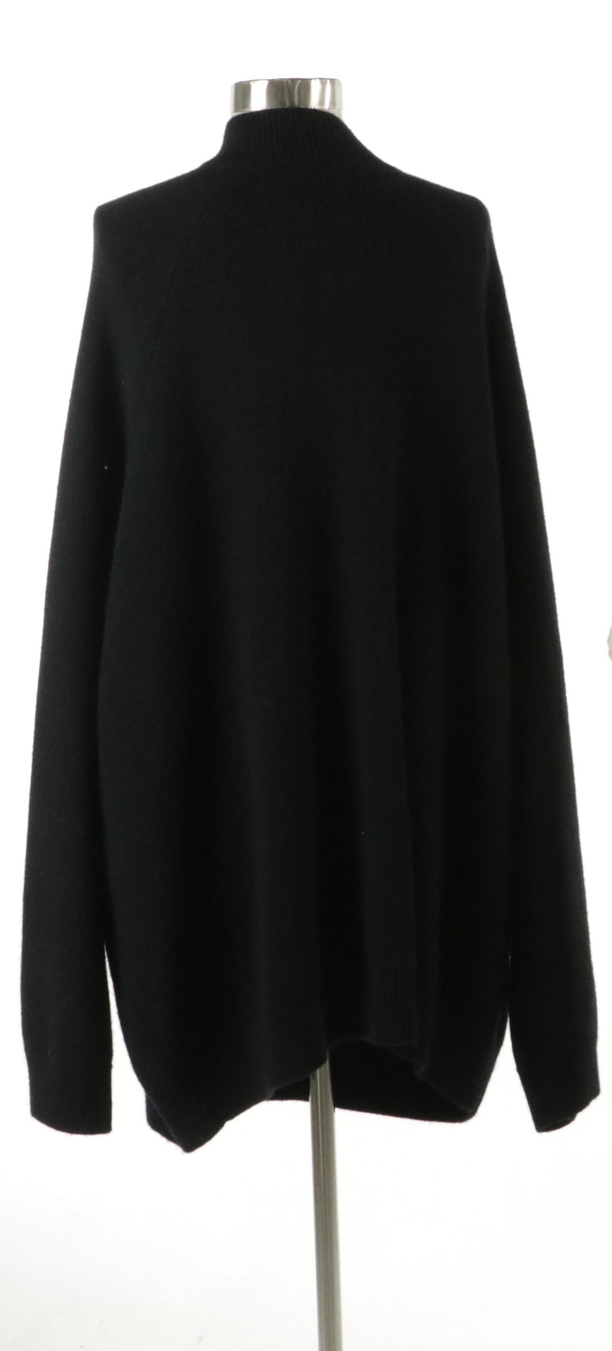 RAEY Oversized Cardigan Sweater in Wool/Baby Alpaca Blend