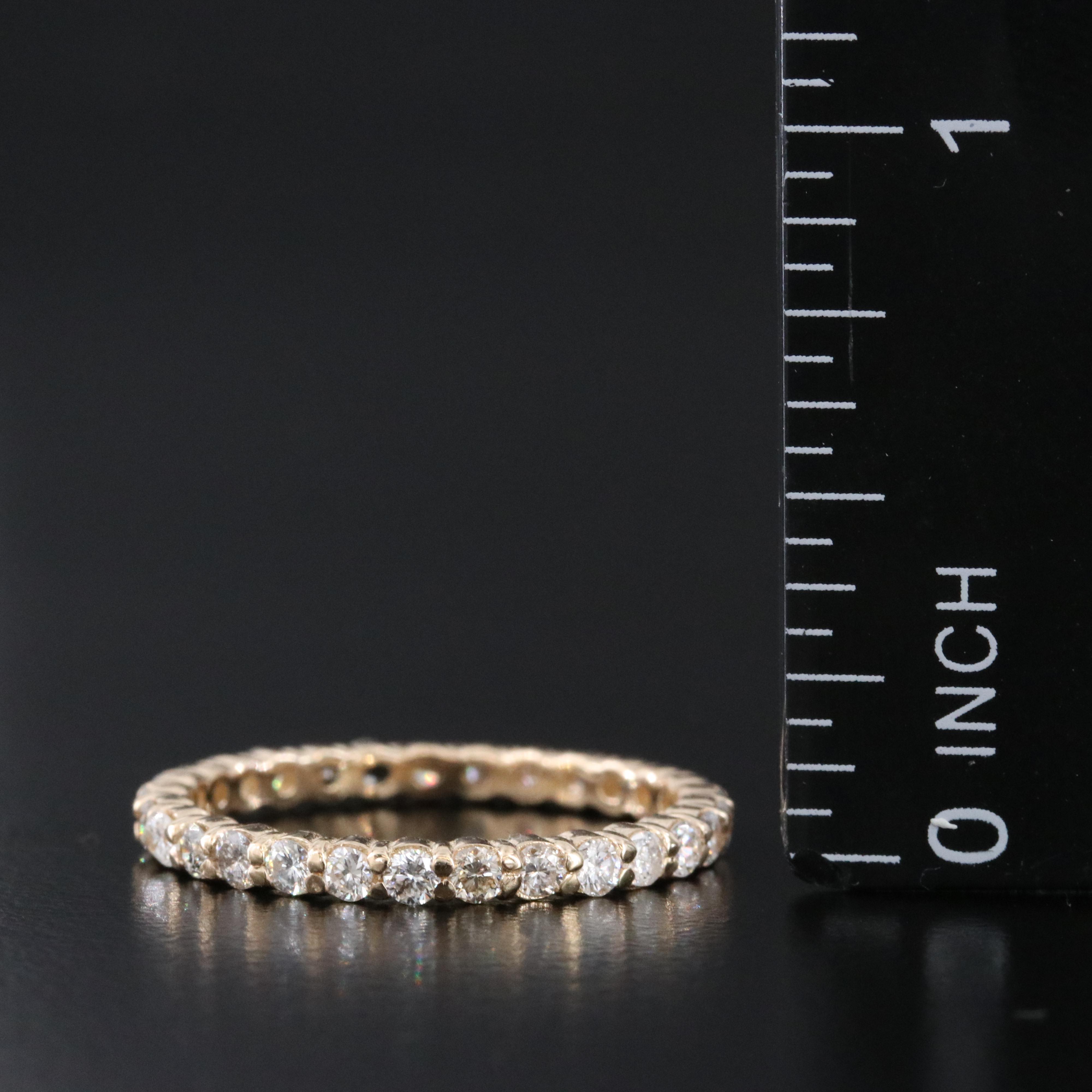 14K 1.64 CTW Diamond Eternity Bands
