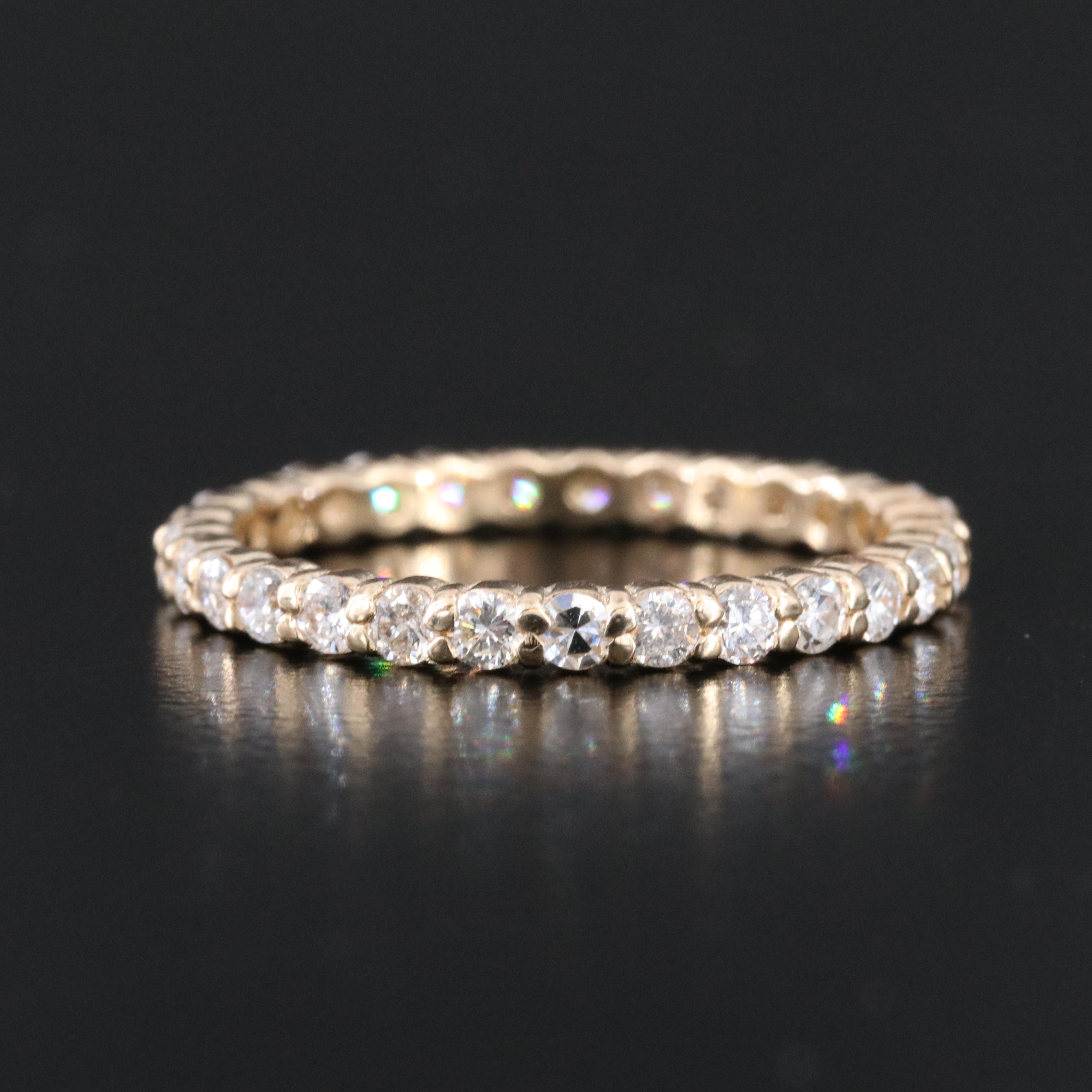 14K 1.64 CTW Diamond Eternity Bands