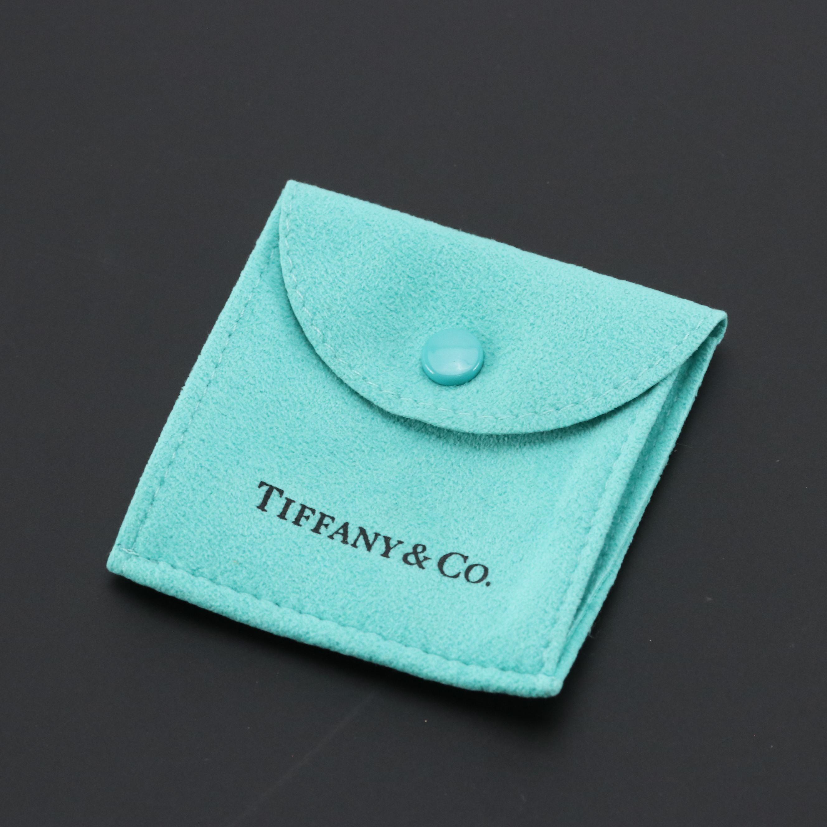 Tiffany & Co. 1837 Sterling Bar Pendant Necklace