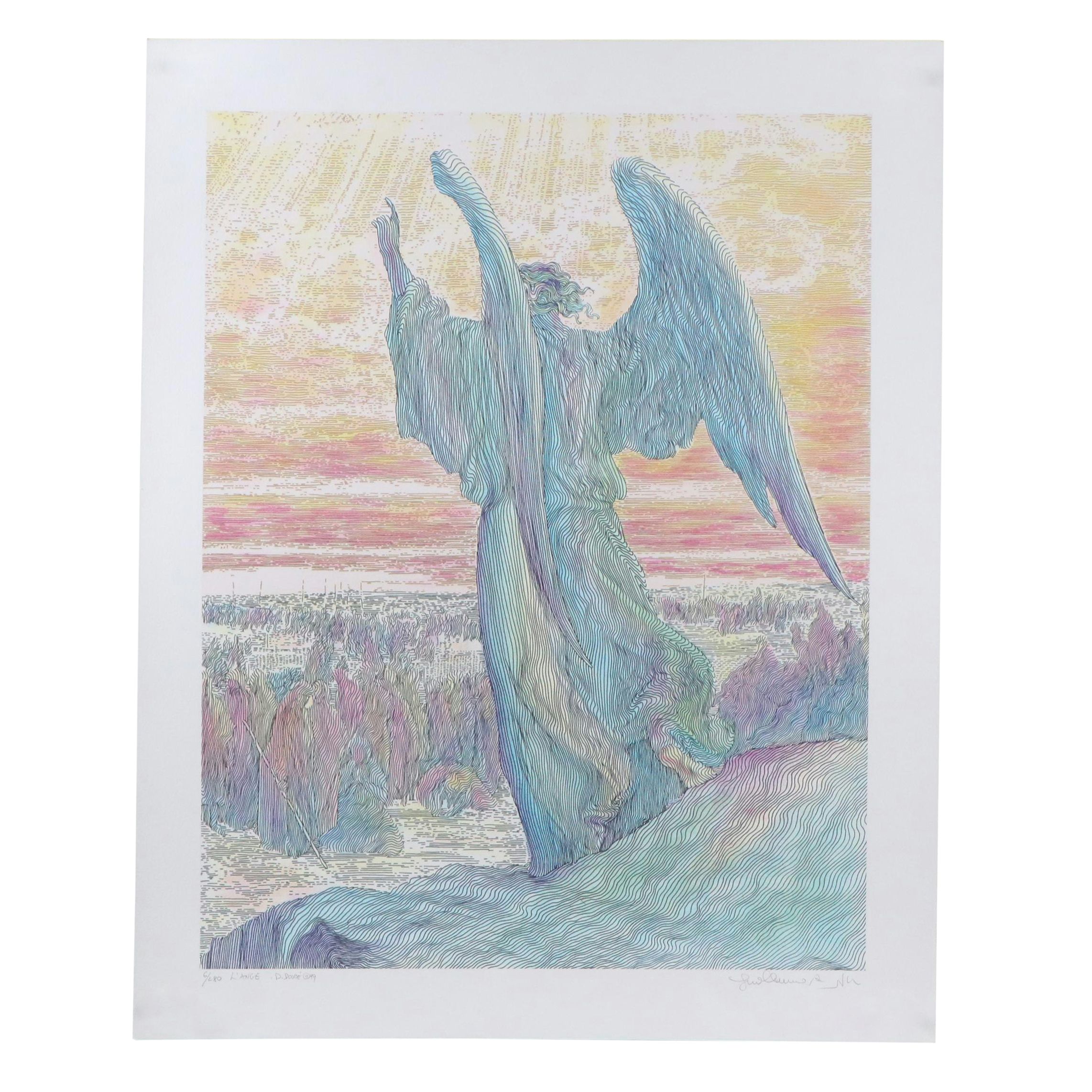 Guillaume Azoulay Surrealist Giclée, 1999