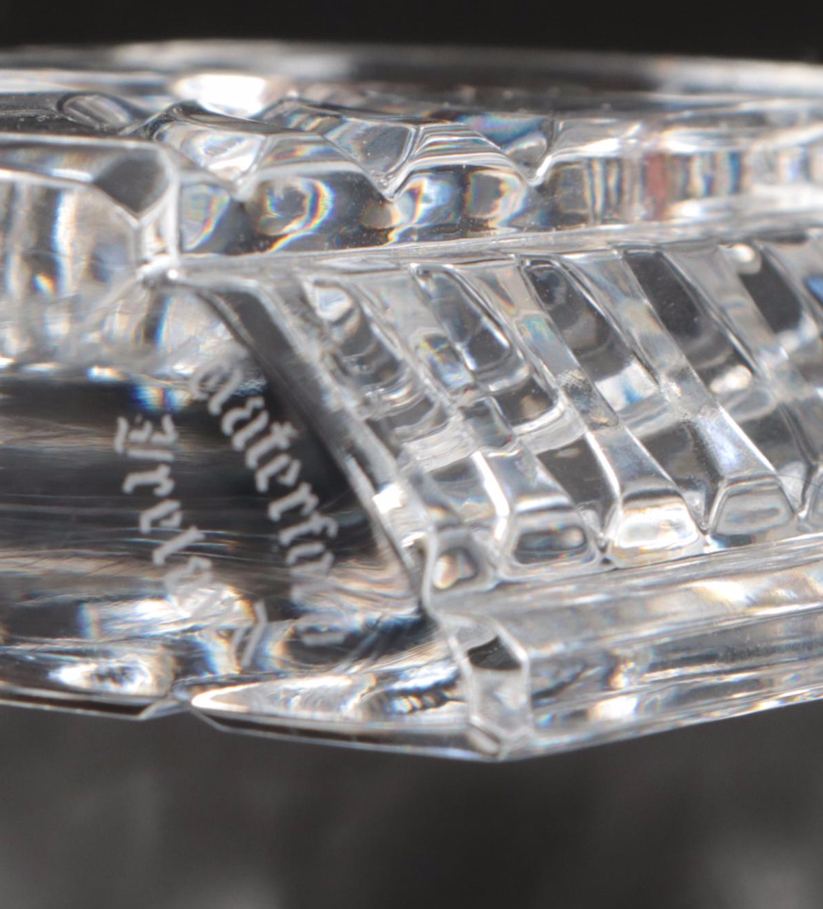 Waterford, Villeroy & Boch and Lenox Crystal Paperweights, Clock and Figurines