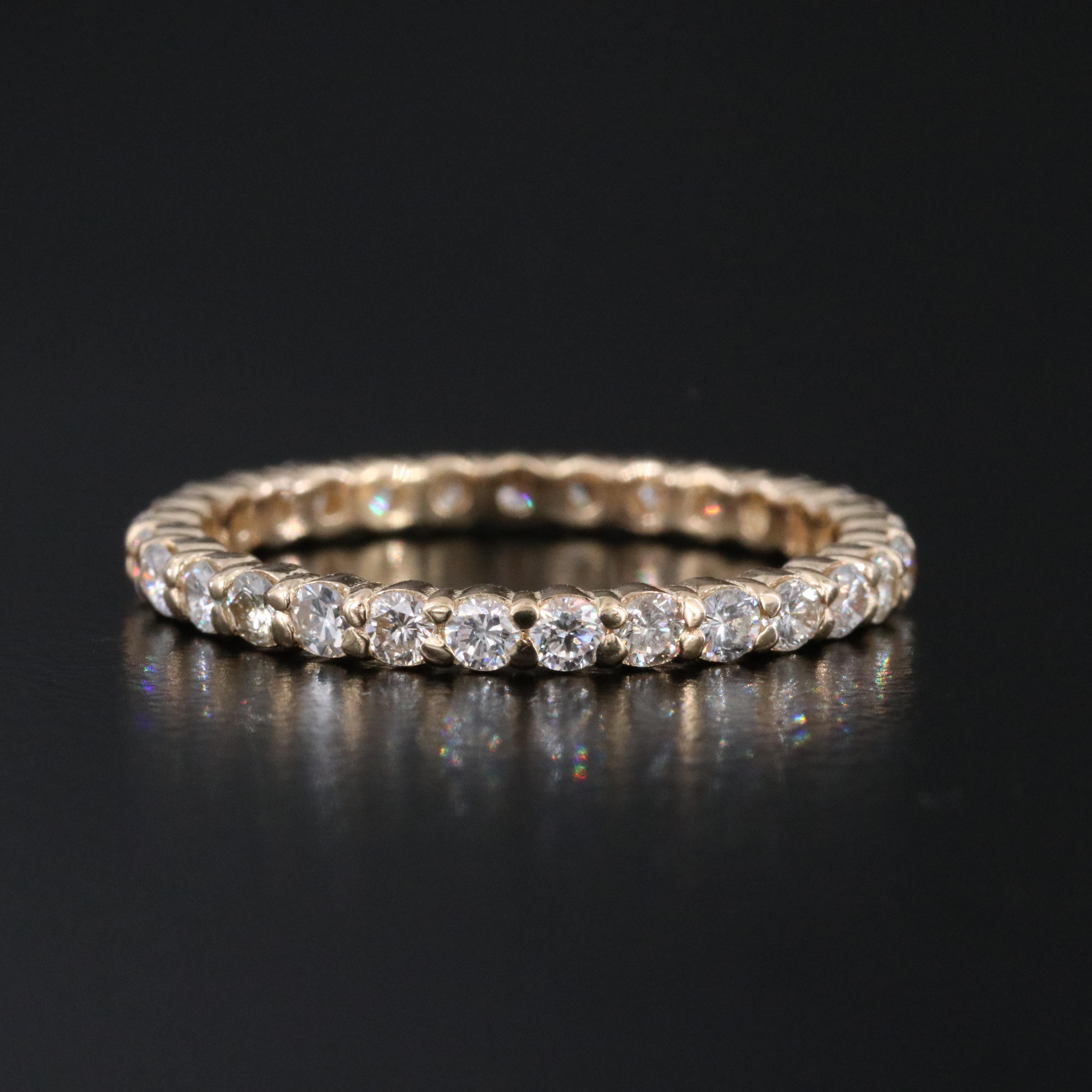 14K 1.67 CTW Diamond Eternity Bands